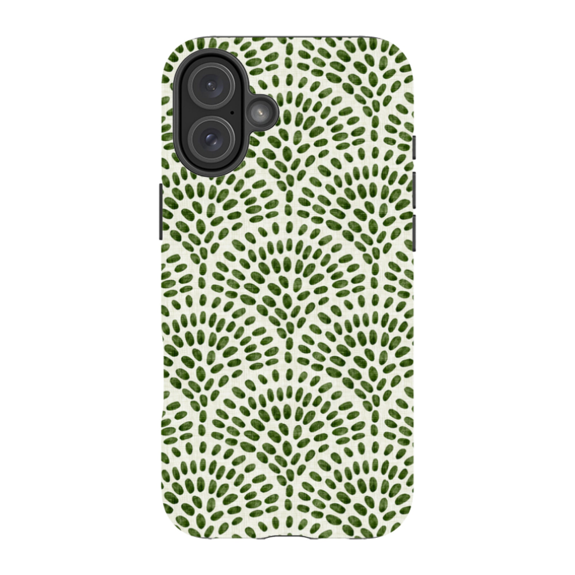 iPhone MagSafe Tough Case - Scallop - Green By Katherine Quinn