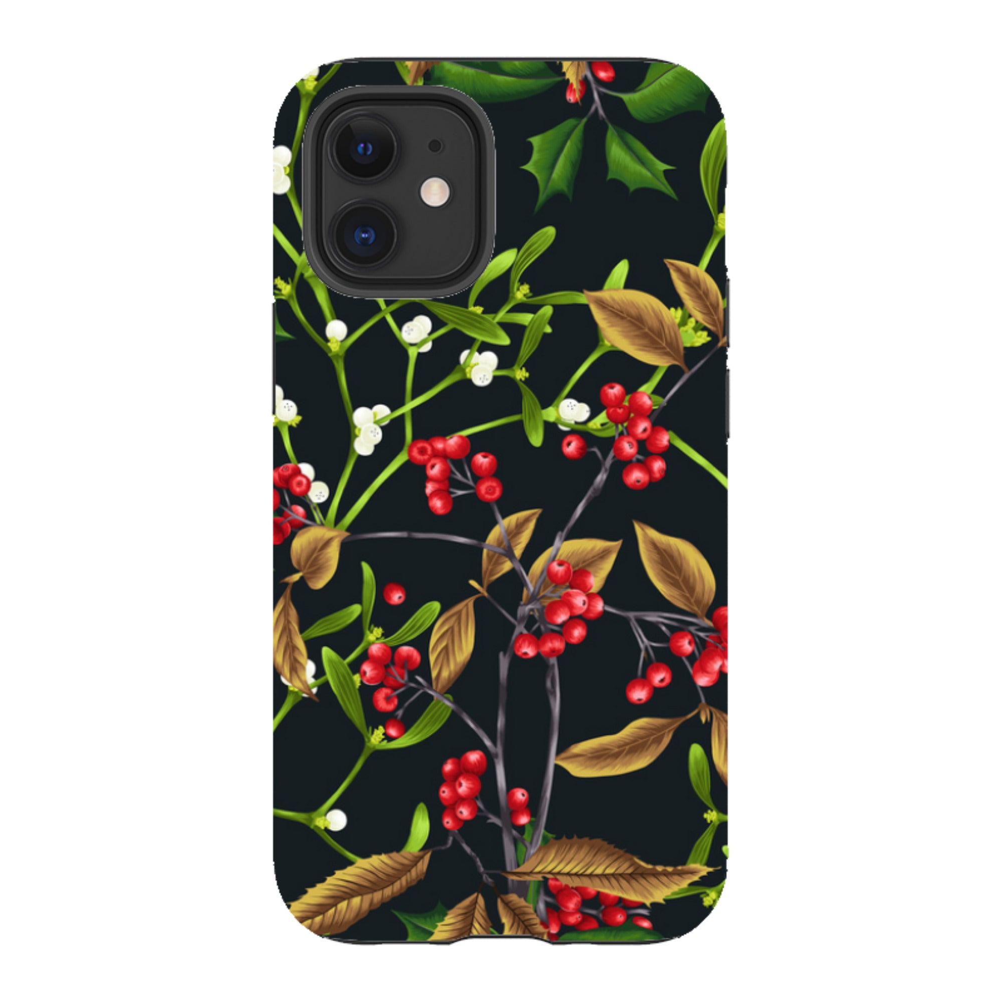 iPhone Tough Case - Magical Xmas Black