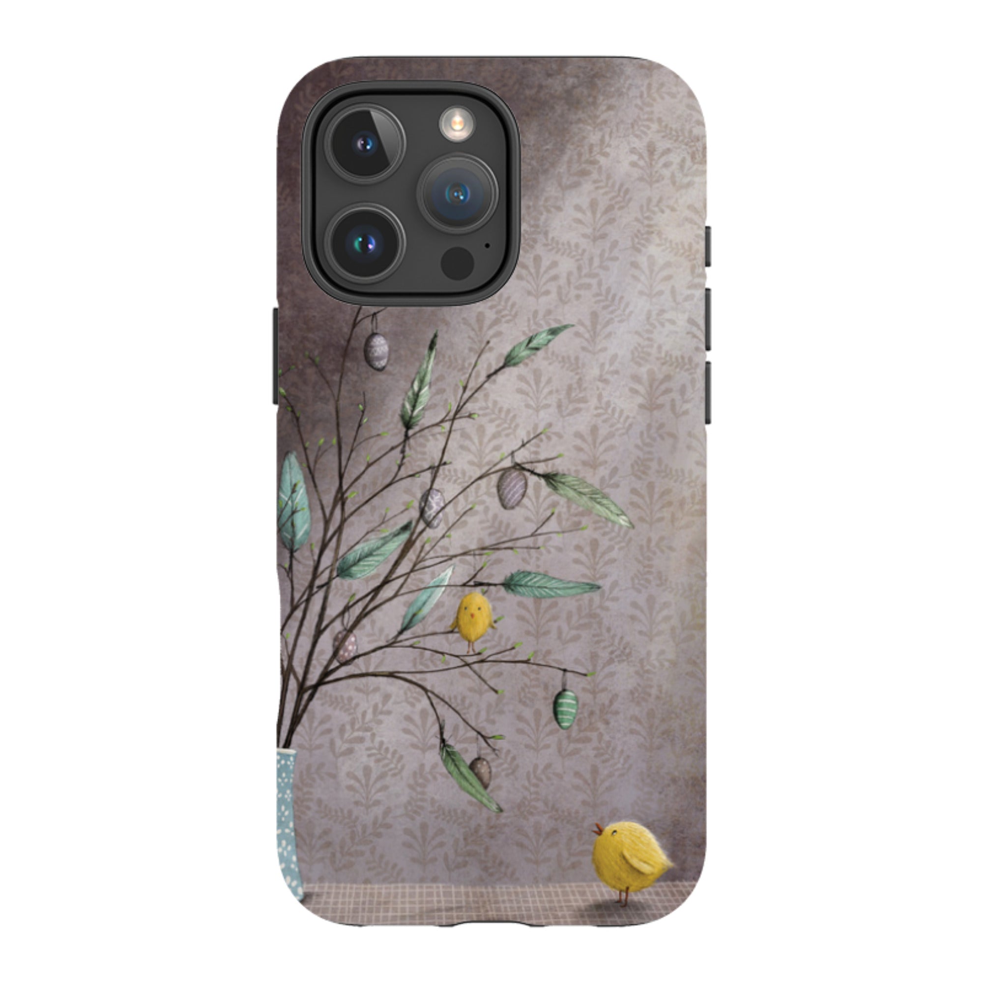 iPhone Tough Case - Bird Bouquet By Maja Lindberg