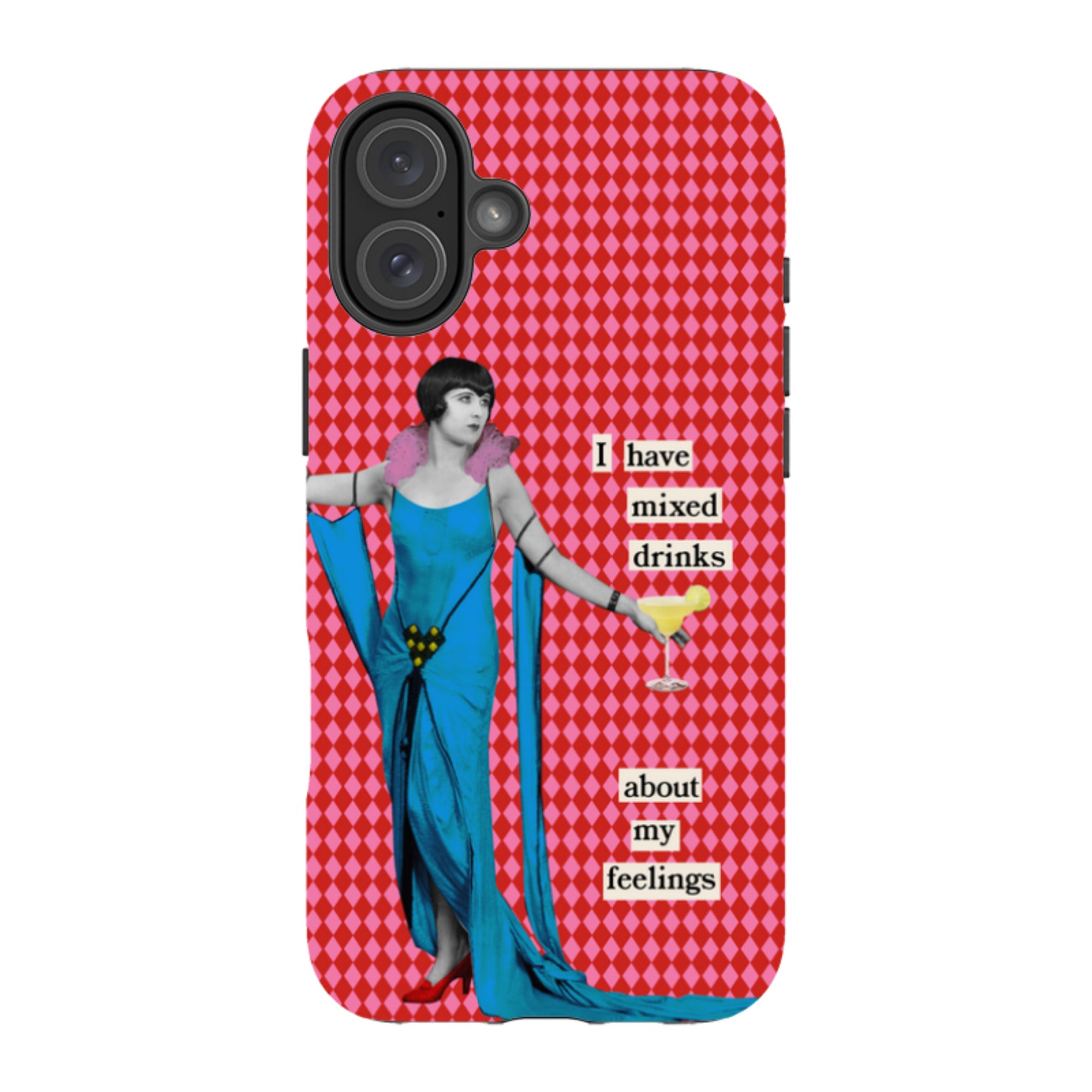 iPhone Tough Case - Mixed Drinks By Clare Jordan