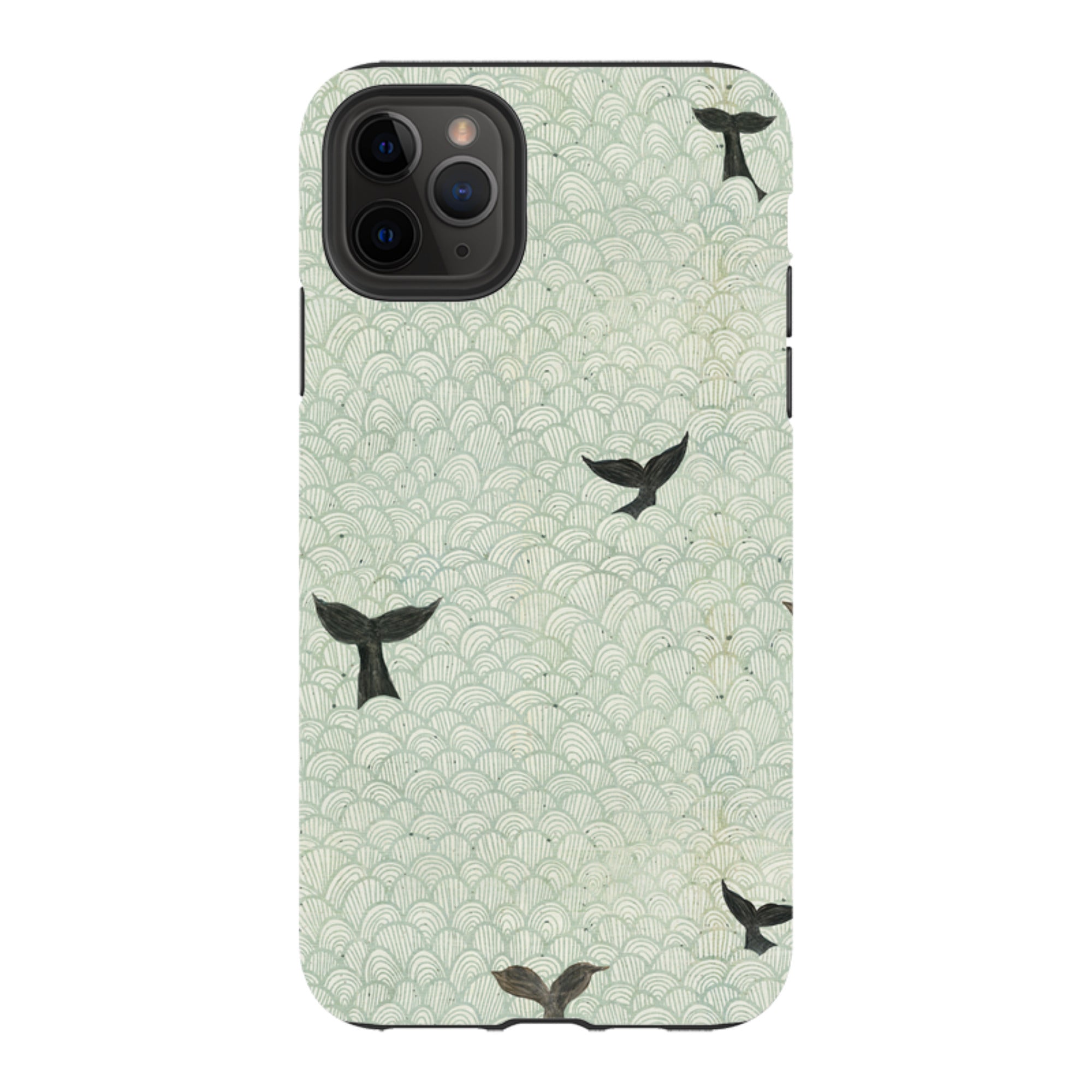 iPhone Tough Case - Whale Tails By Katherine Quinn