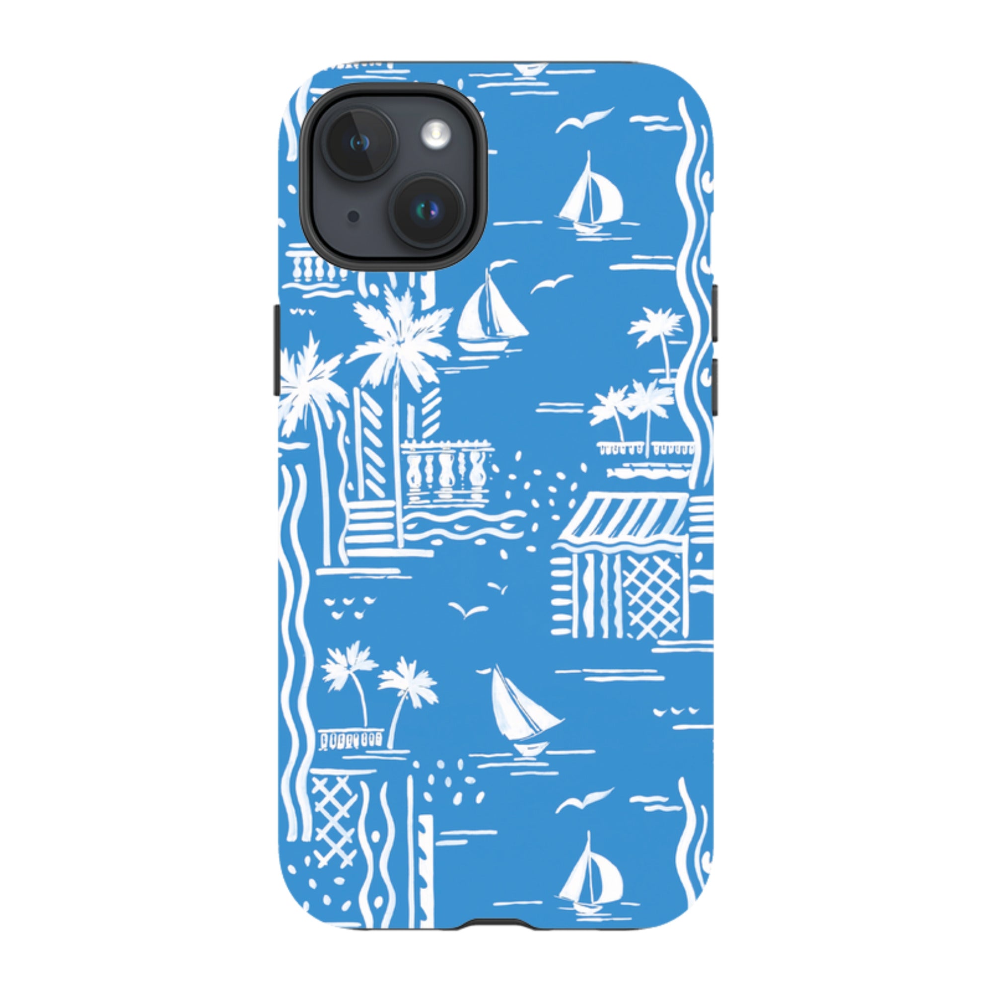 iPhone Tough Case - Cote D'Azur Boats By Sarah Campbell
