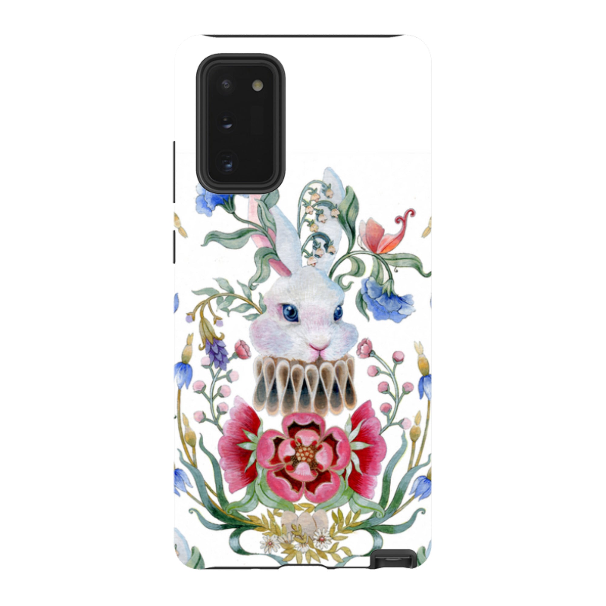 Samsung Tough Case - White Rabbit By Maria Matos
