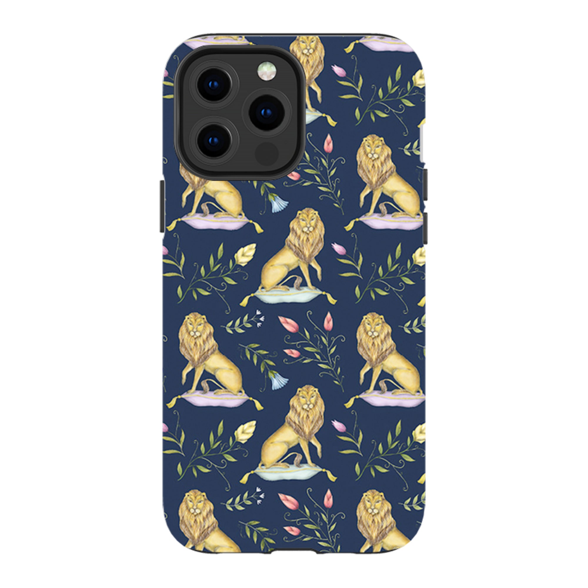 iPhone MagSafe Tough Case -  Leo Et Flores Navy By Catherine Rowe