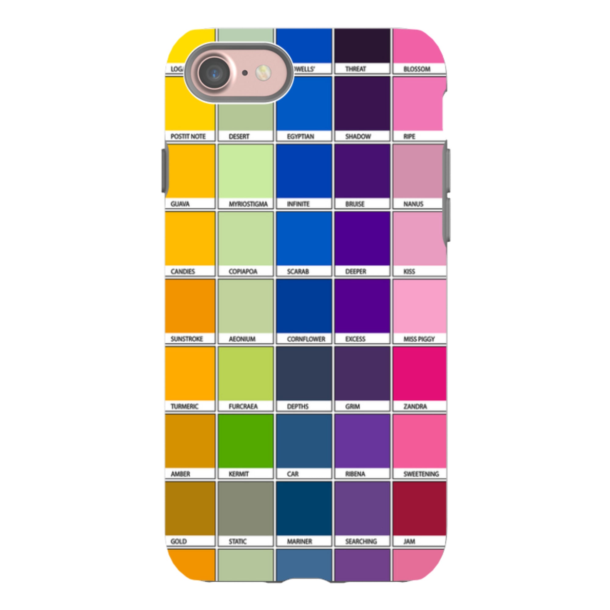 iPhone Tough Case - Multi Chromology By Kitty Joseph