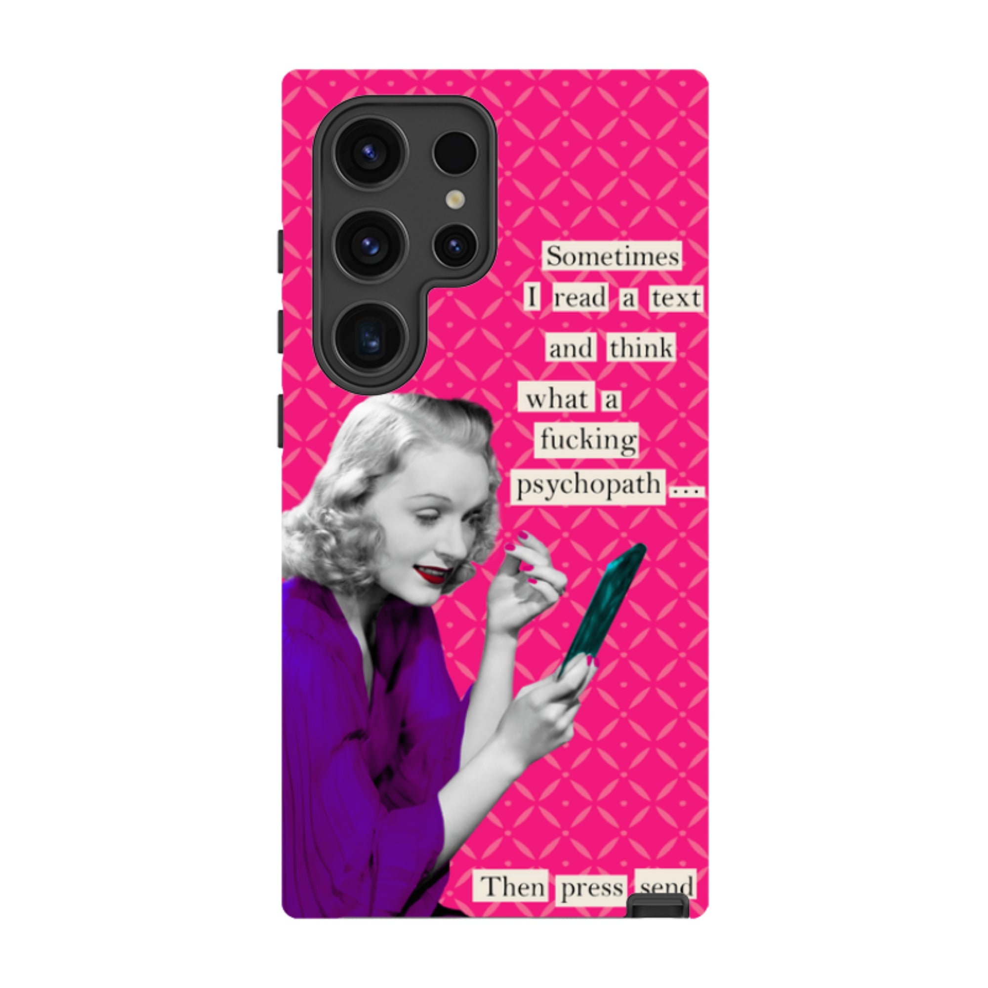 Samsung Tough Case - Psychopath By Clare Jordan