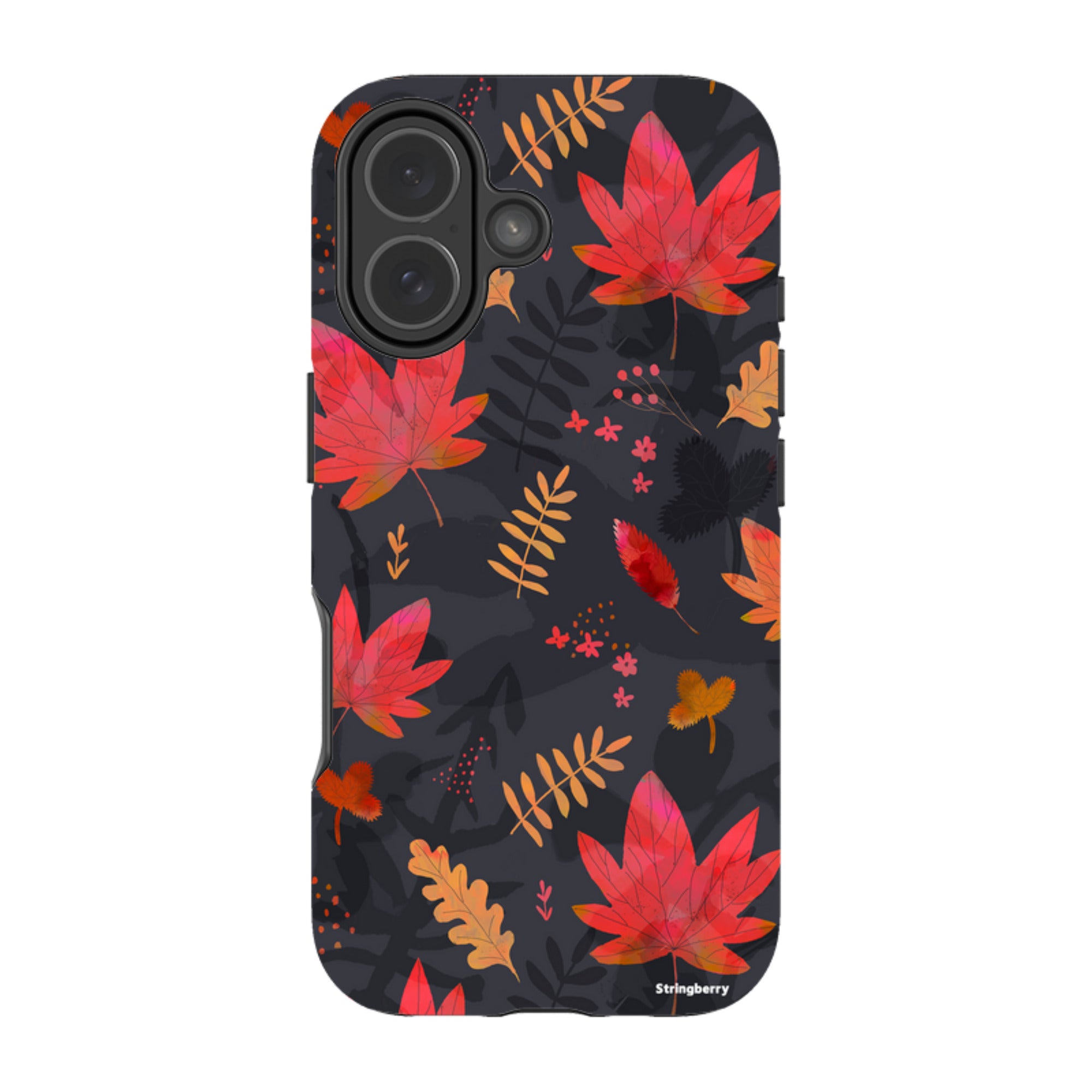 iPhone MagSafe Tough Case -  Autumn Leaves Dark