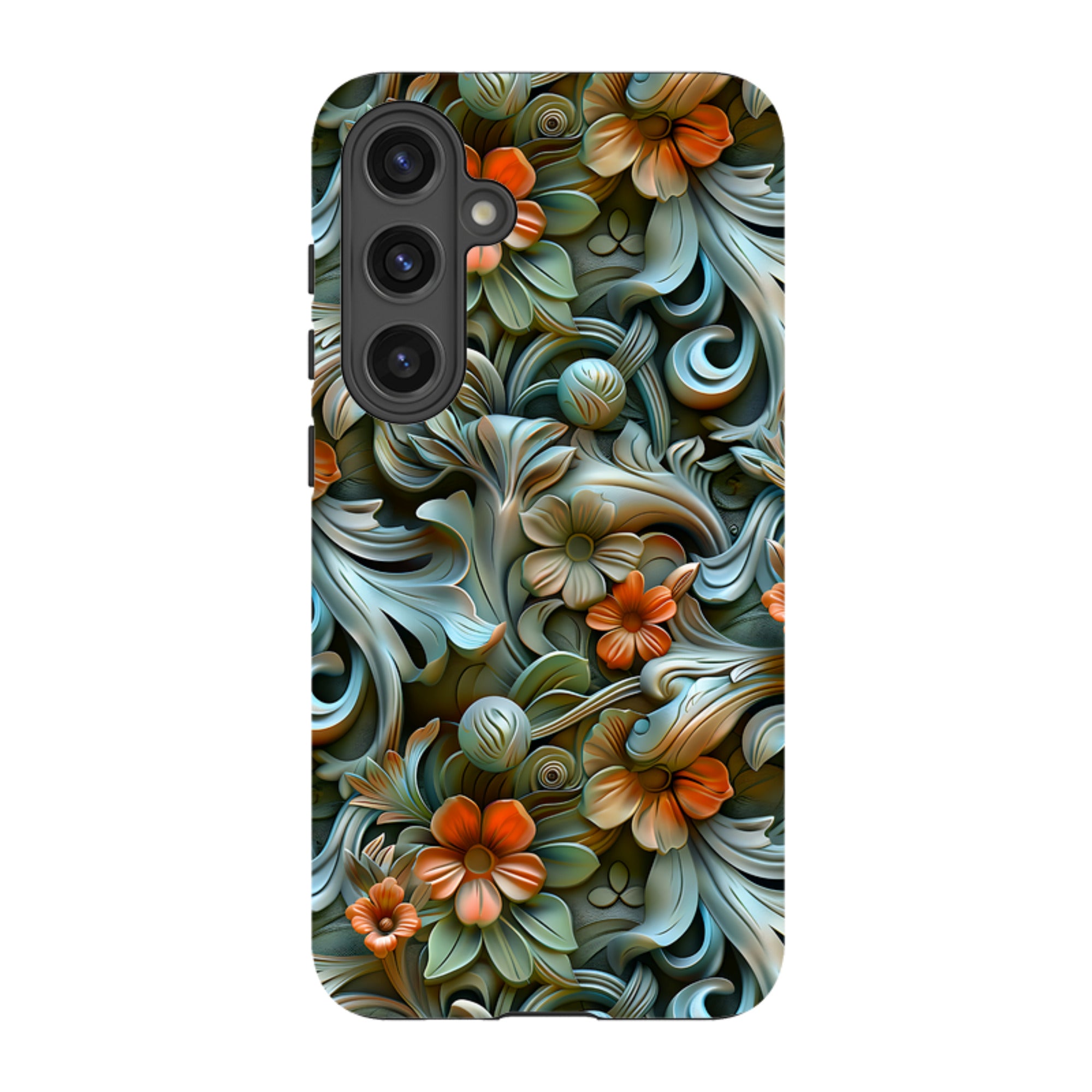 Samsung Tough Case - Clover Floral