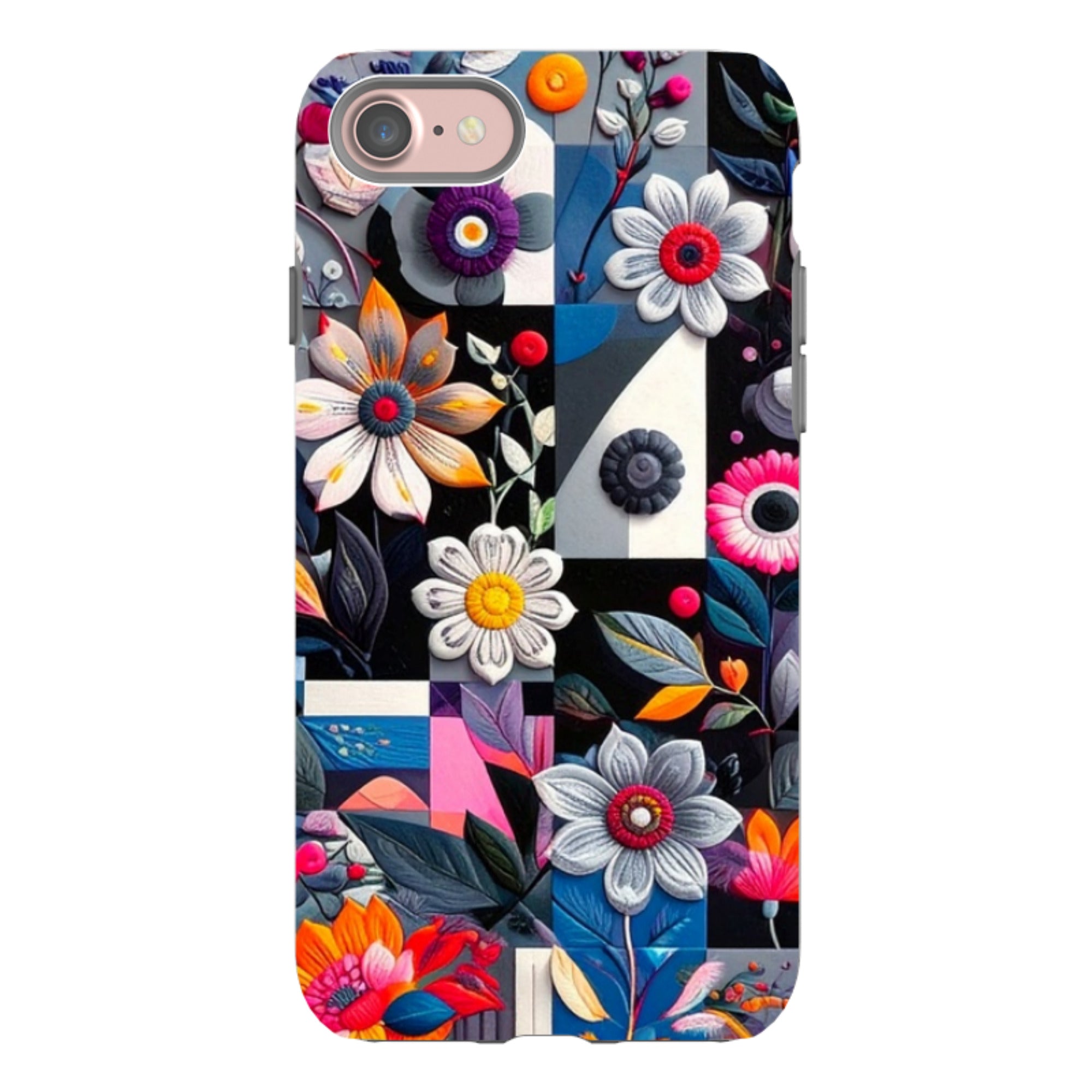 iPhone Tough Case - Summer Petal Garden