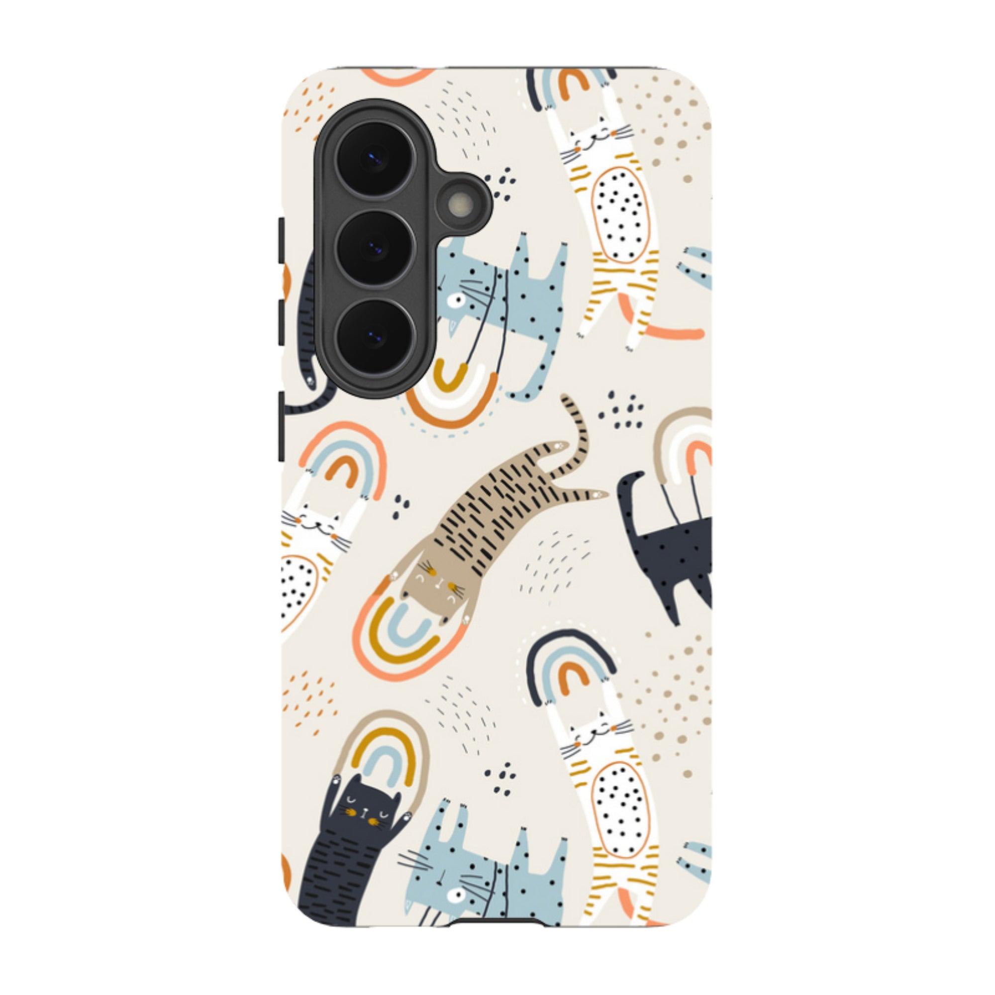 Samsung Tough Case - Rainbow Cats