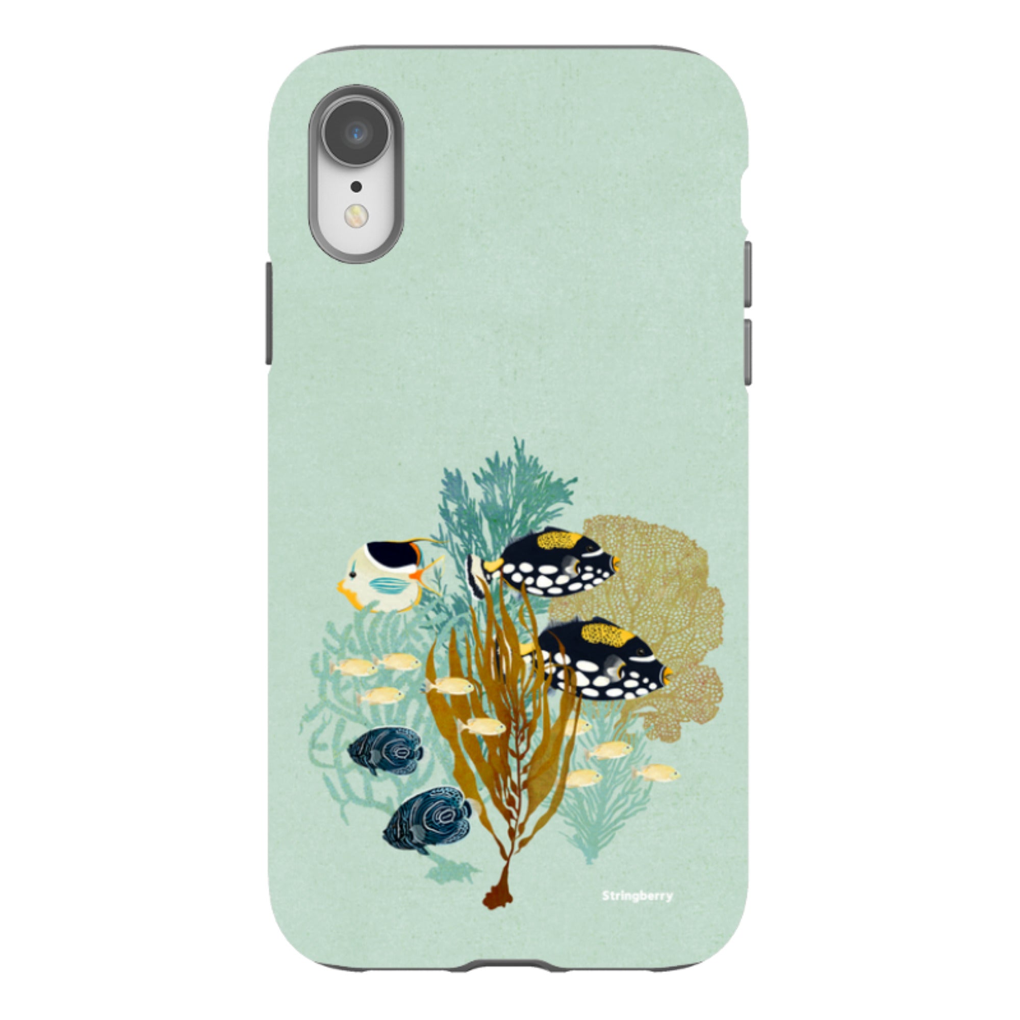 iPhone Tough Case - Fish Town By Katherine Quinn