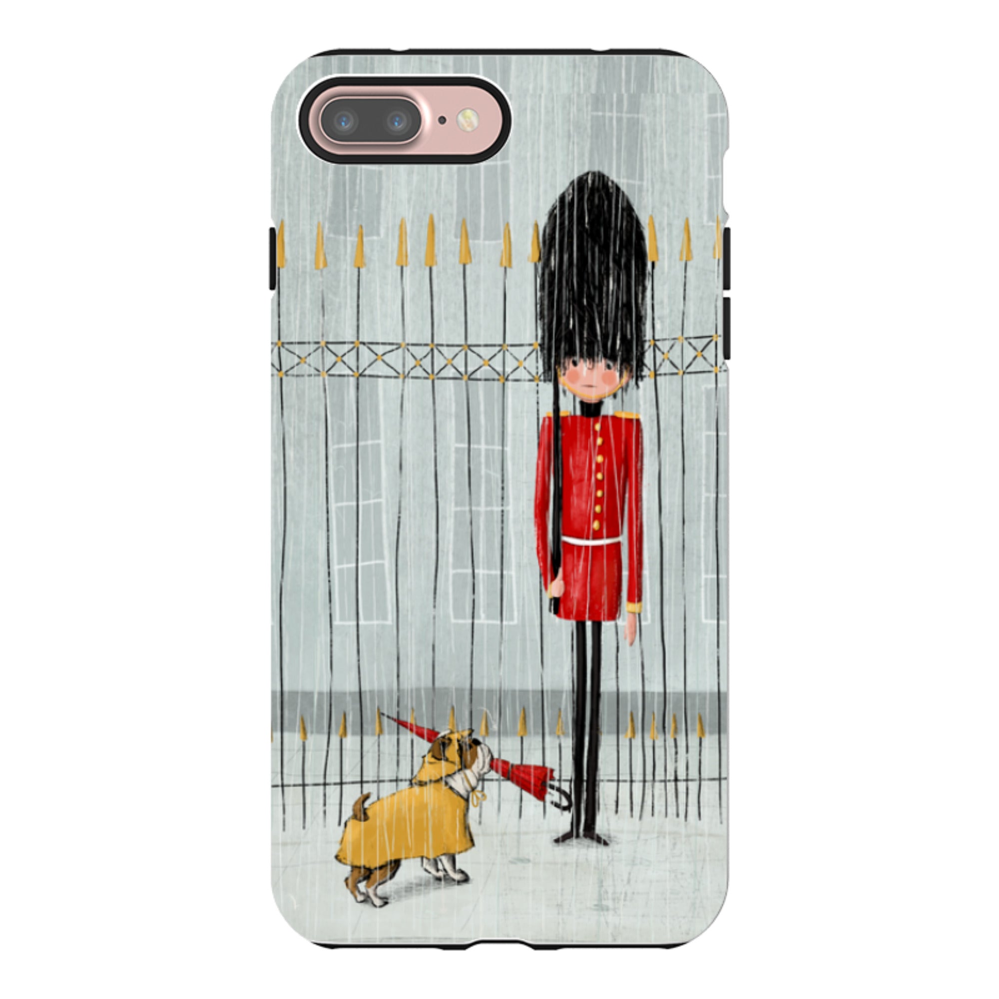 iPhone Tough Case - London In Rain By Maja Lindberg