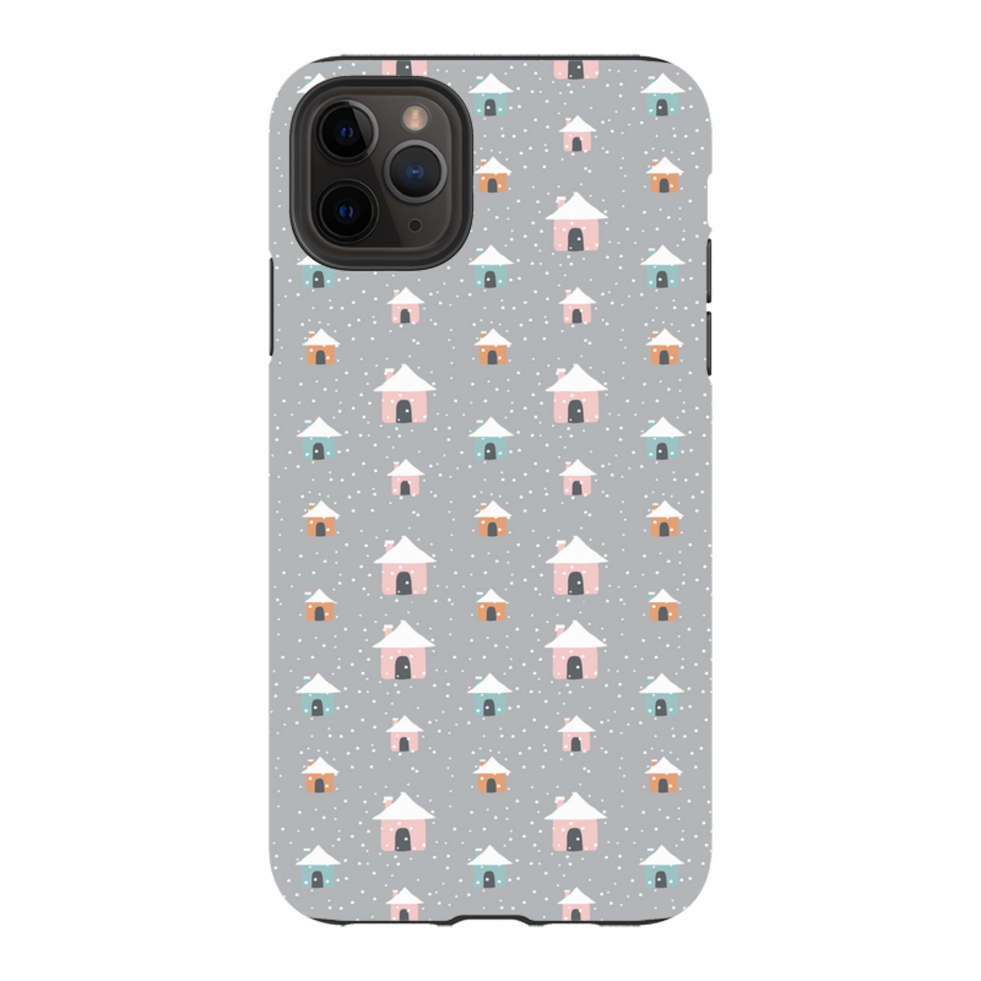 iPhone Tough Case - House Pattern