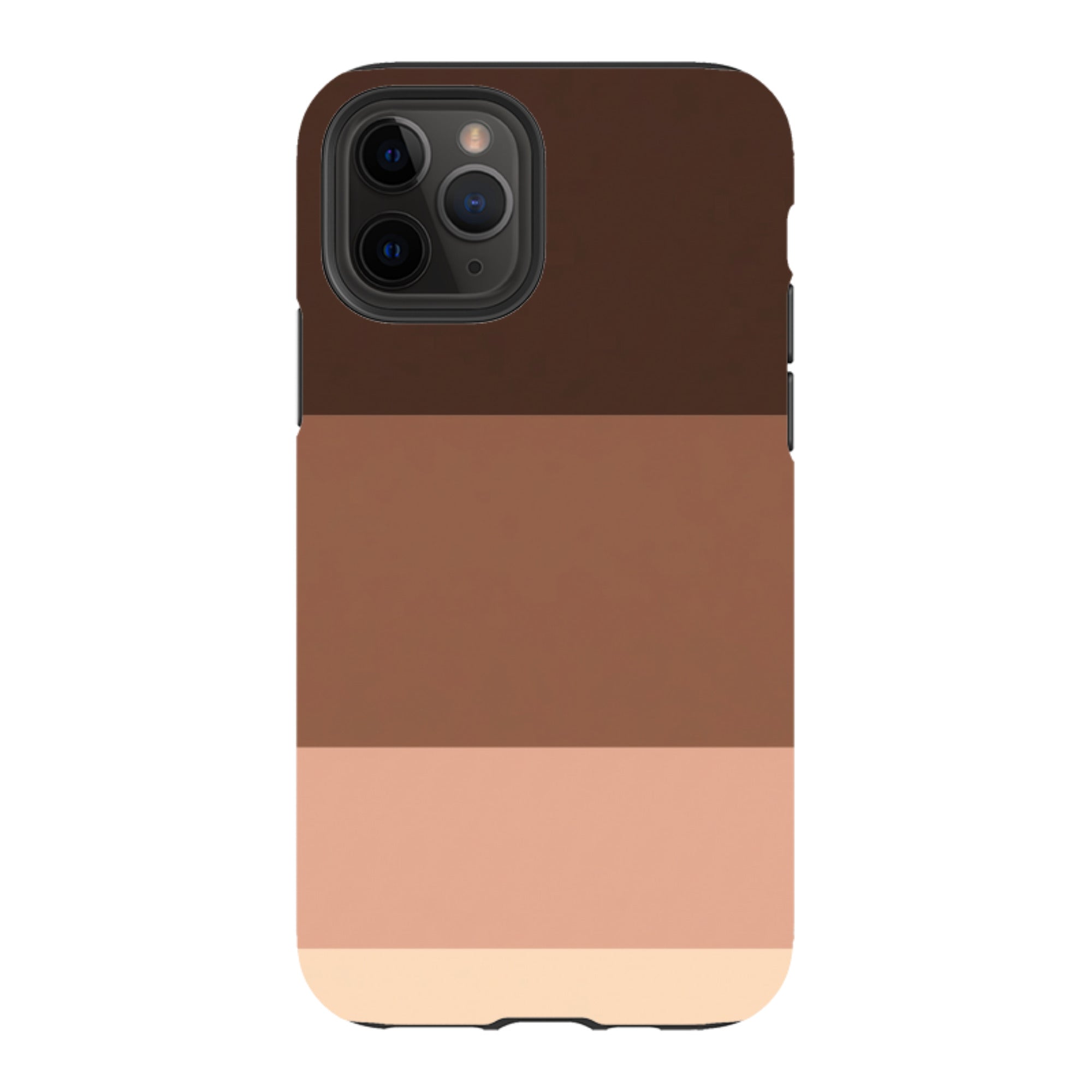 iPhone Tough Case - Brown Gradient