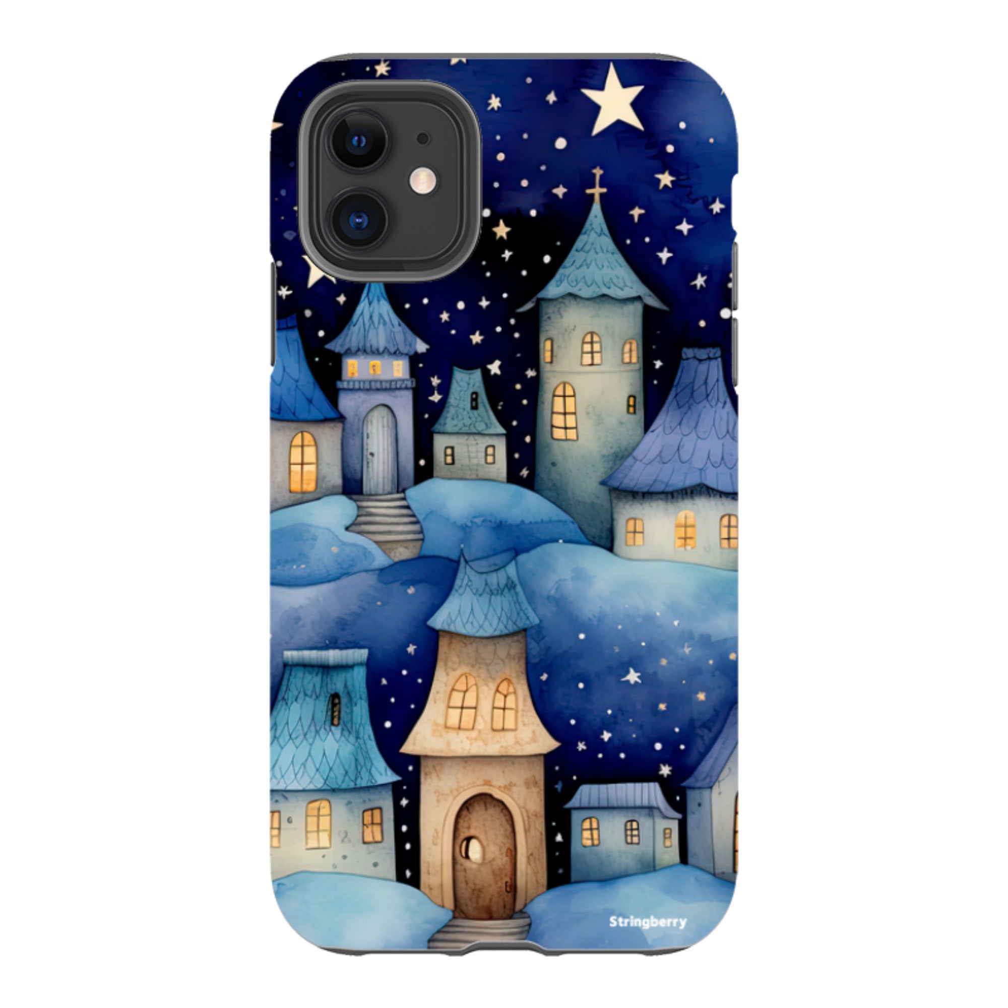 iPhone Tough Case - Blue Stars