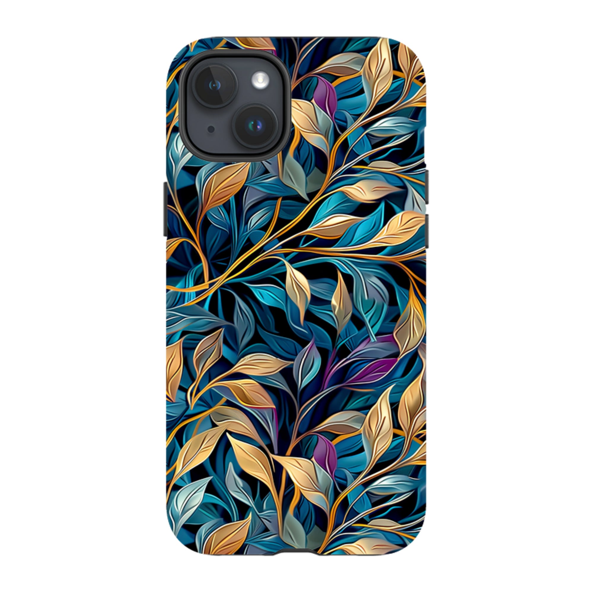 iPhone MagSafe Tough Case - Golden Leaves