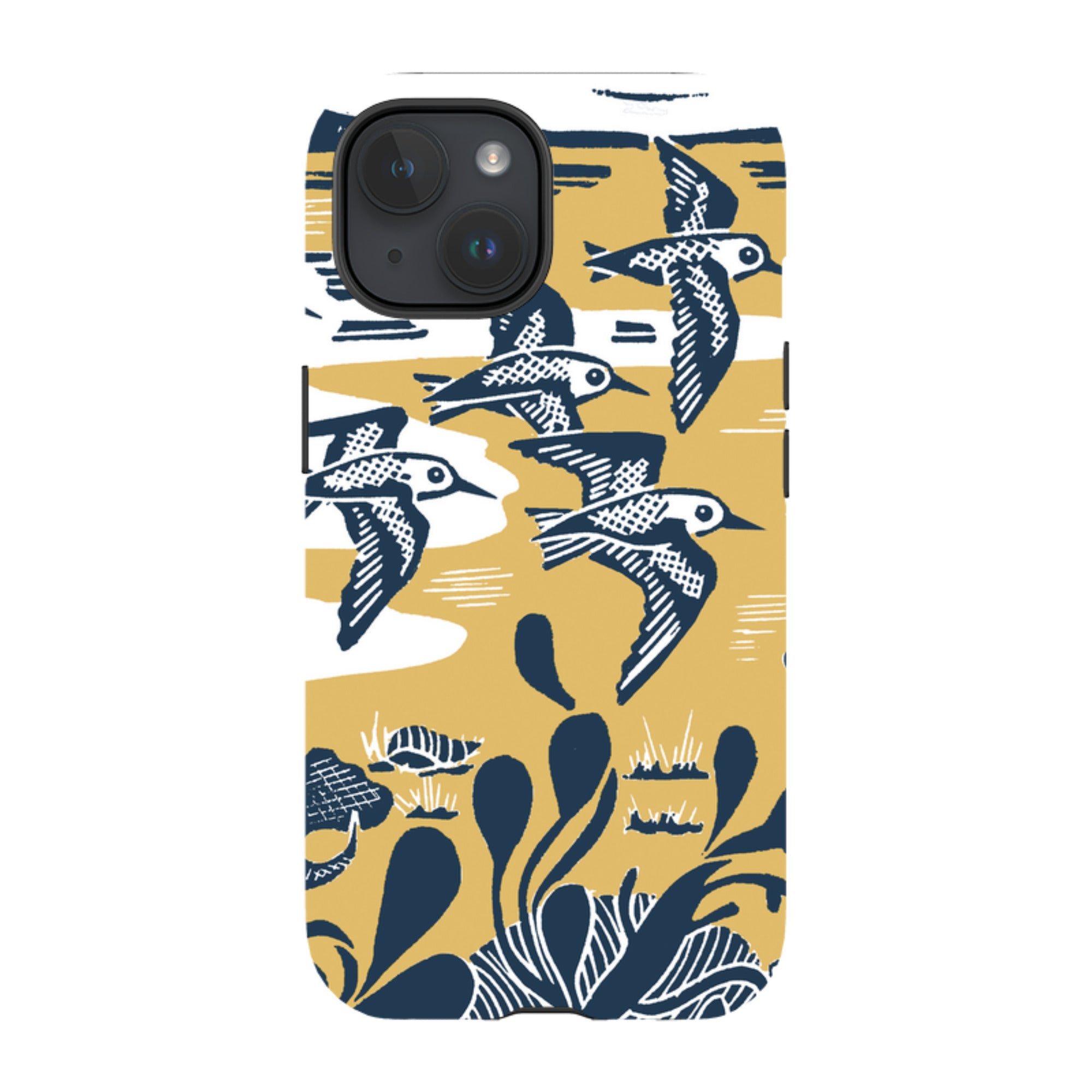 iPhone Tough Case - Sanderlings At The Shore By Kate Heiss
