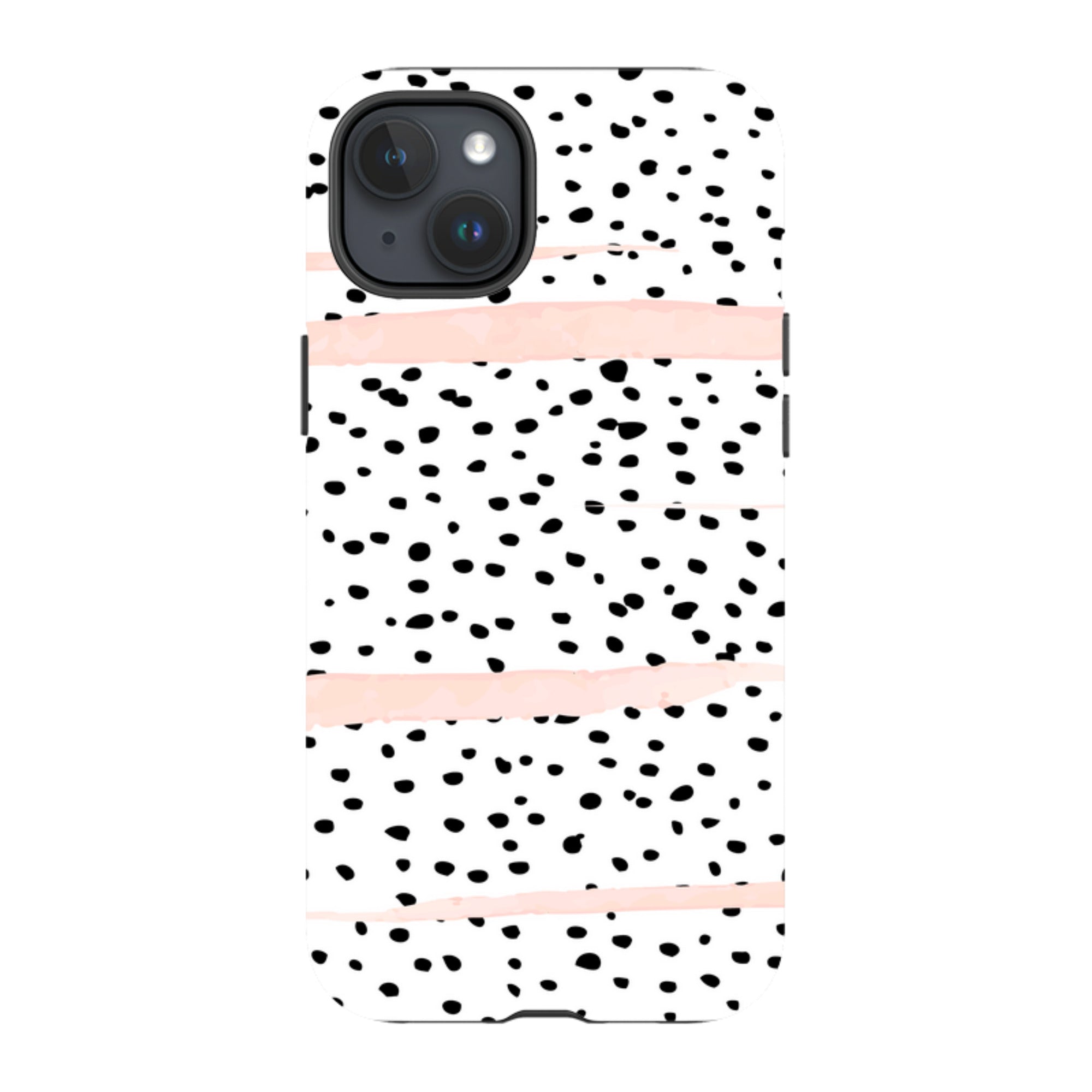 iPhone Tough Case - Dots And Blush