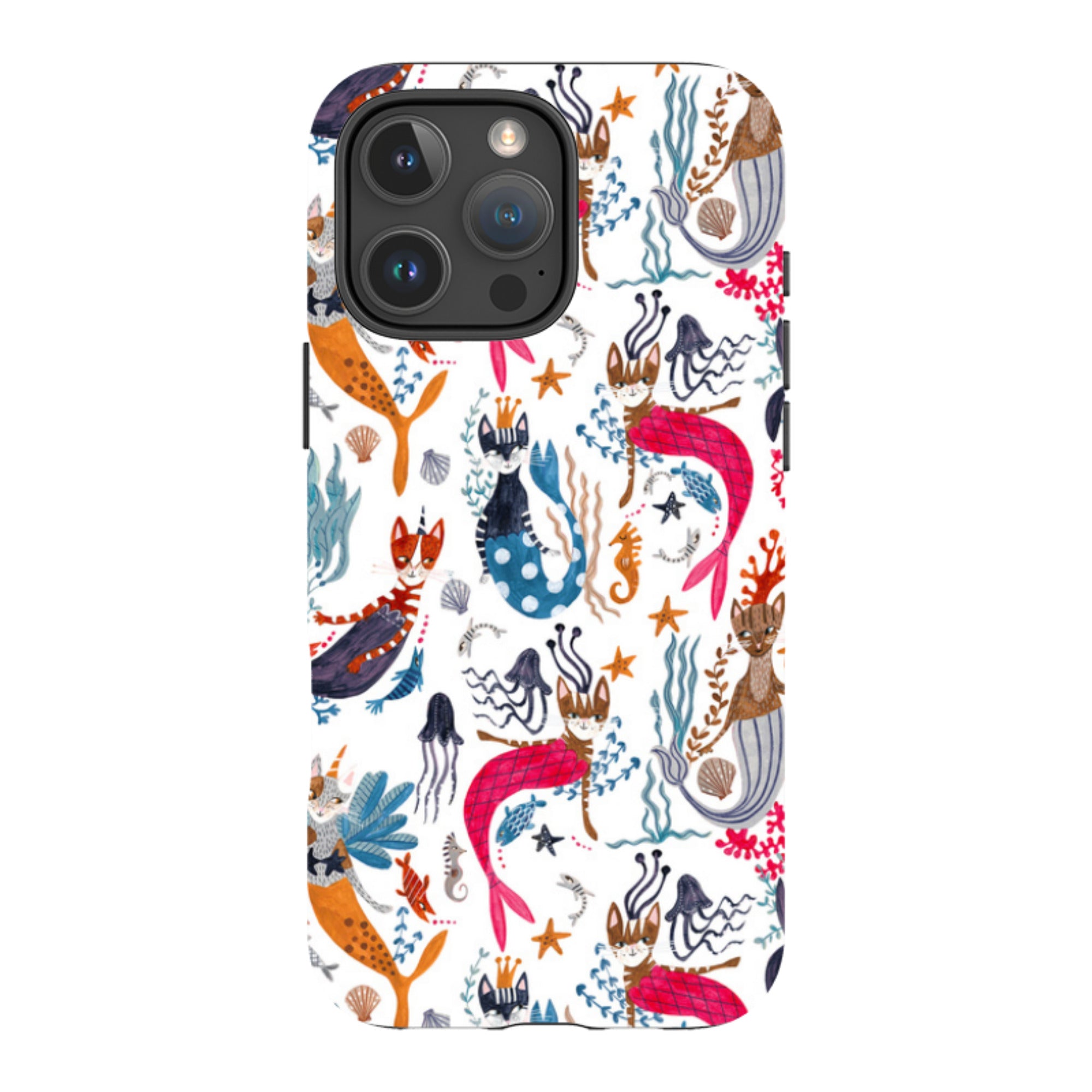 iPhone MagSafe Tough Case -  Cat-Fish By Caroline Bonne Muller
