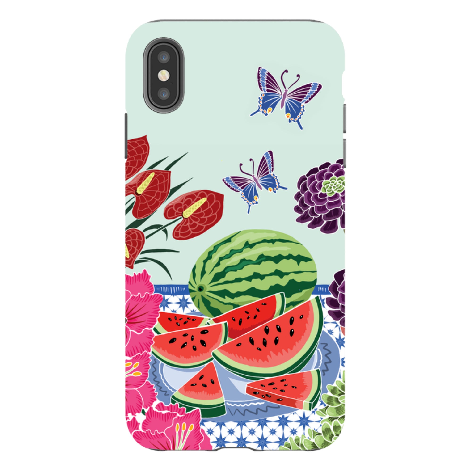 iPhone Tough Case - Watermelon By Kate Heiss