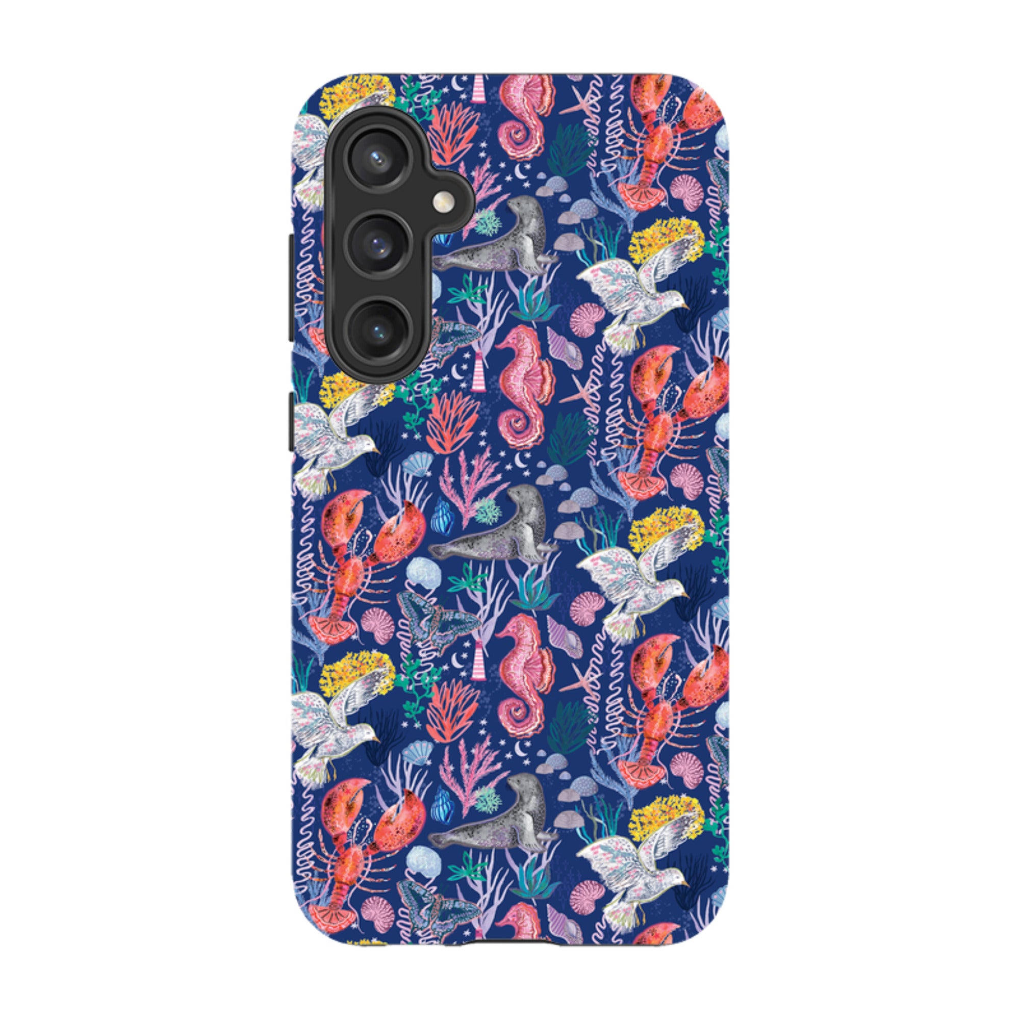 Samsung Tough  Case - Coastline Pattern C By Emma Frances Grant
