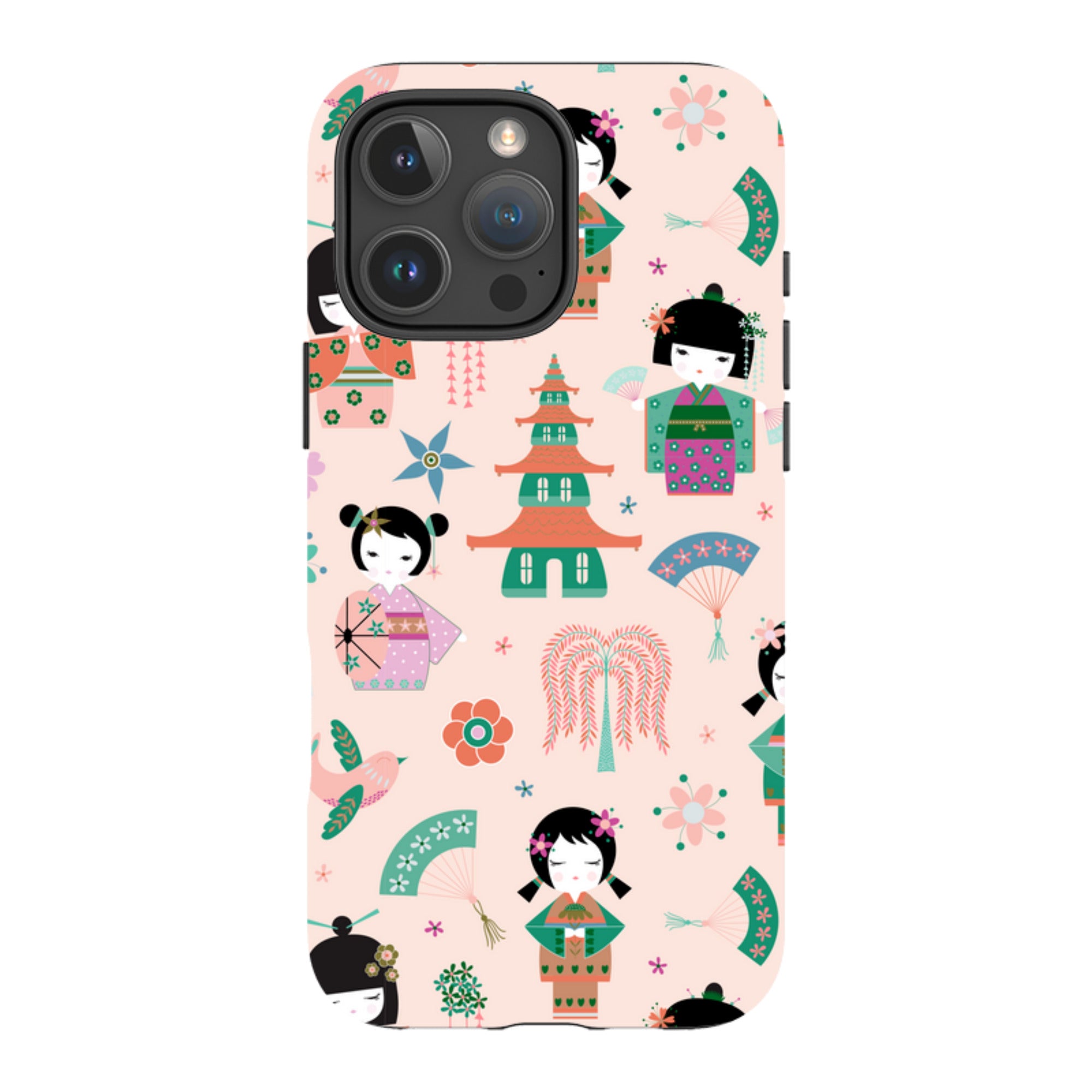 iPhone Tough Case - Sakura II By Suzy Taylor