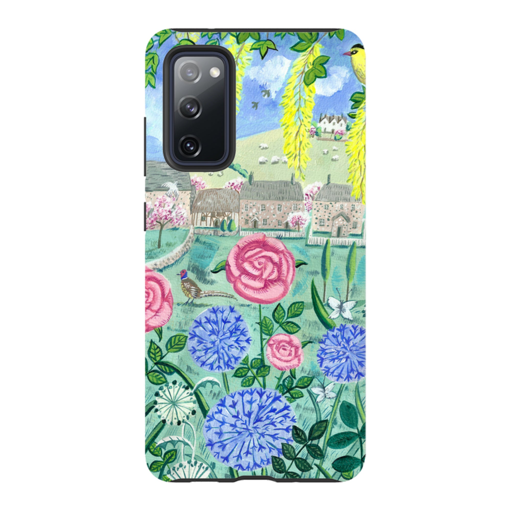 Samsung Tough Case - Village Floral By Mary Stubberfield