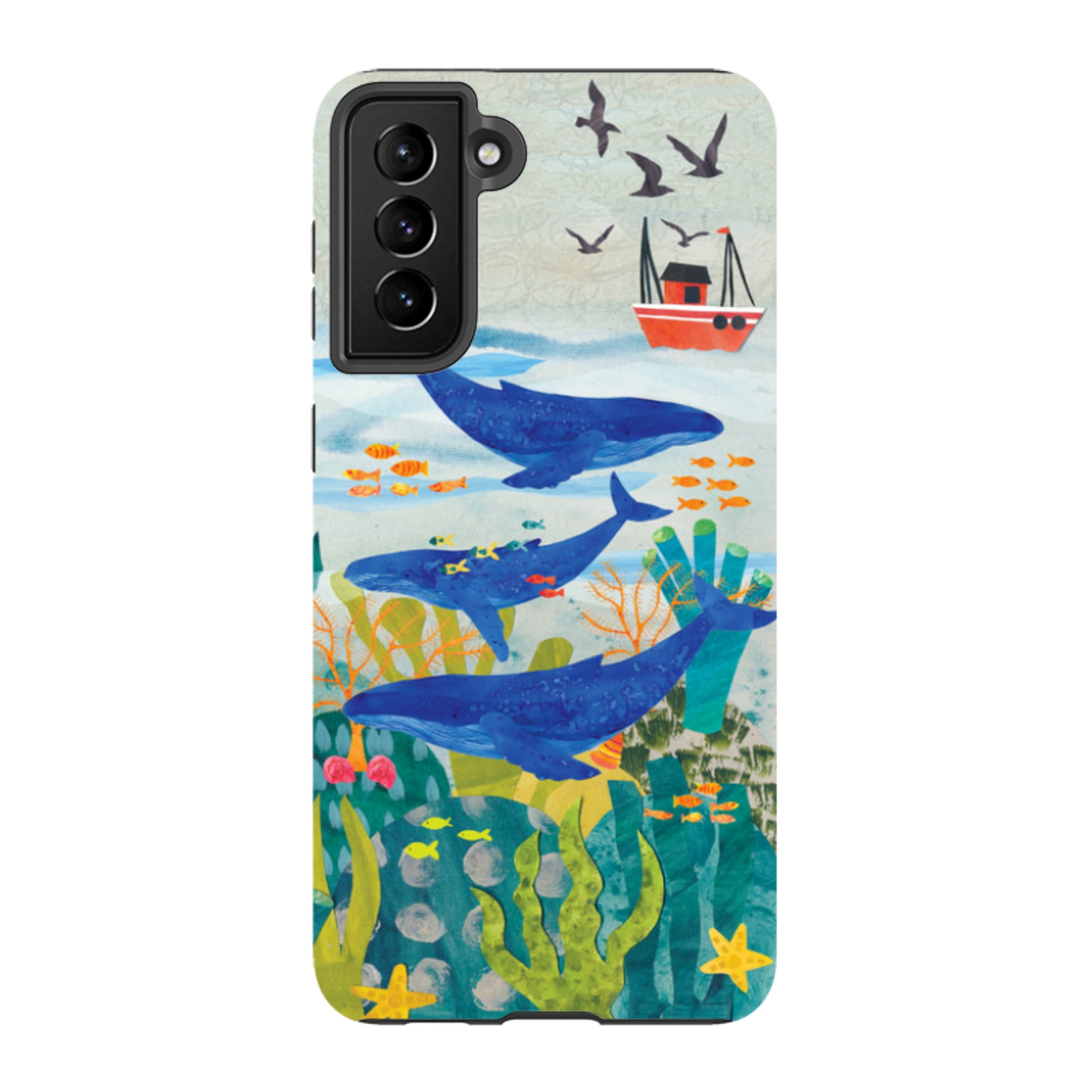 Samsung Tough  Case - Whale Watching By Tracey English