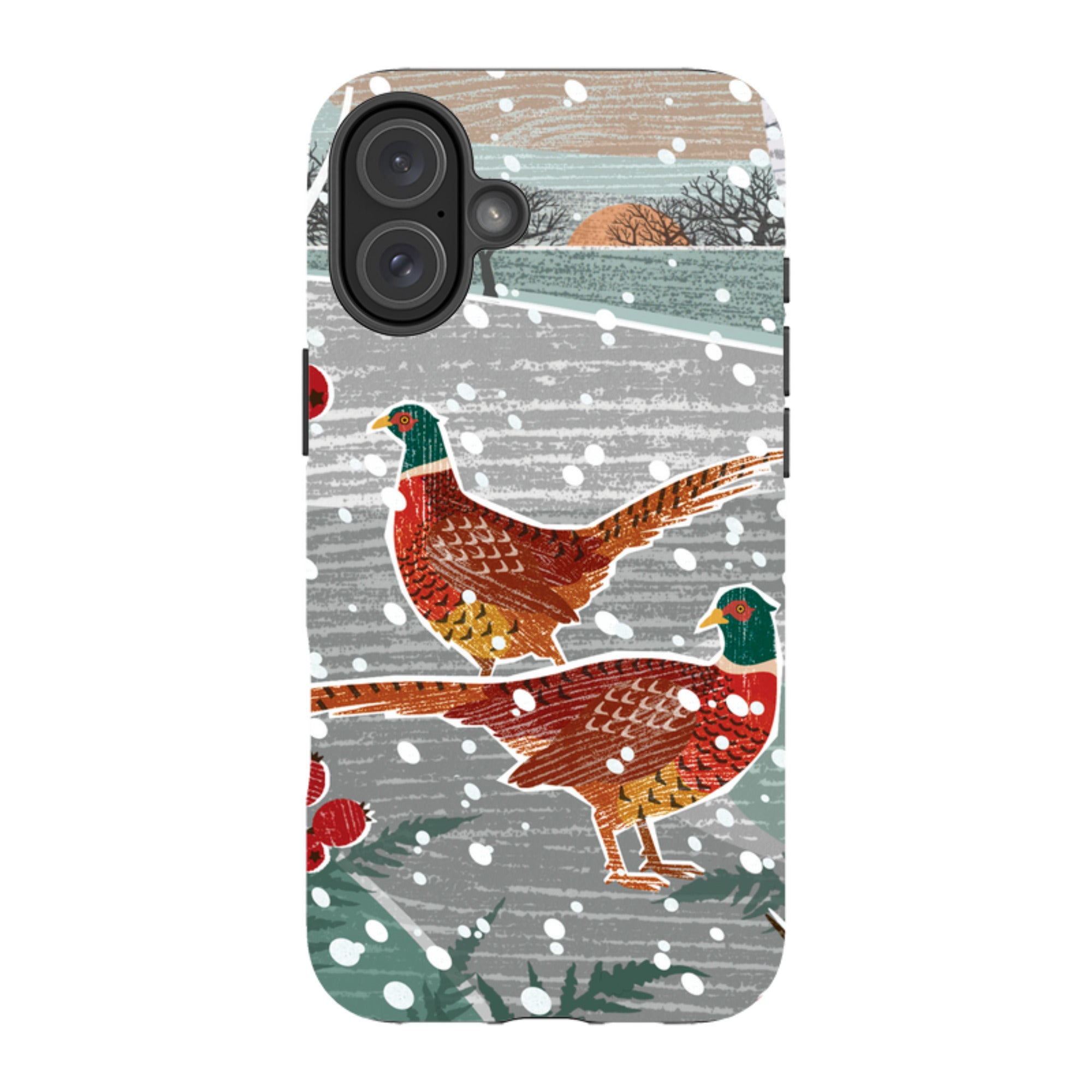iPhone Tough Case - Snowy Day By Liane Payne