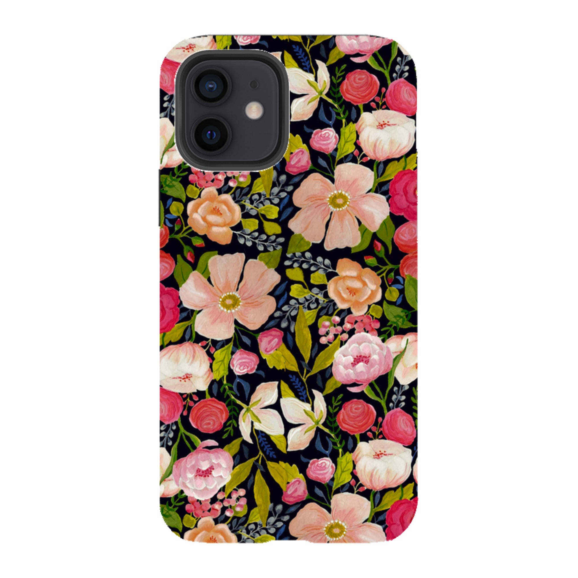iPhone Tough Case - Vintage Roses By Bex Parkin