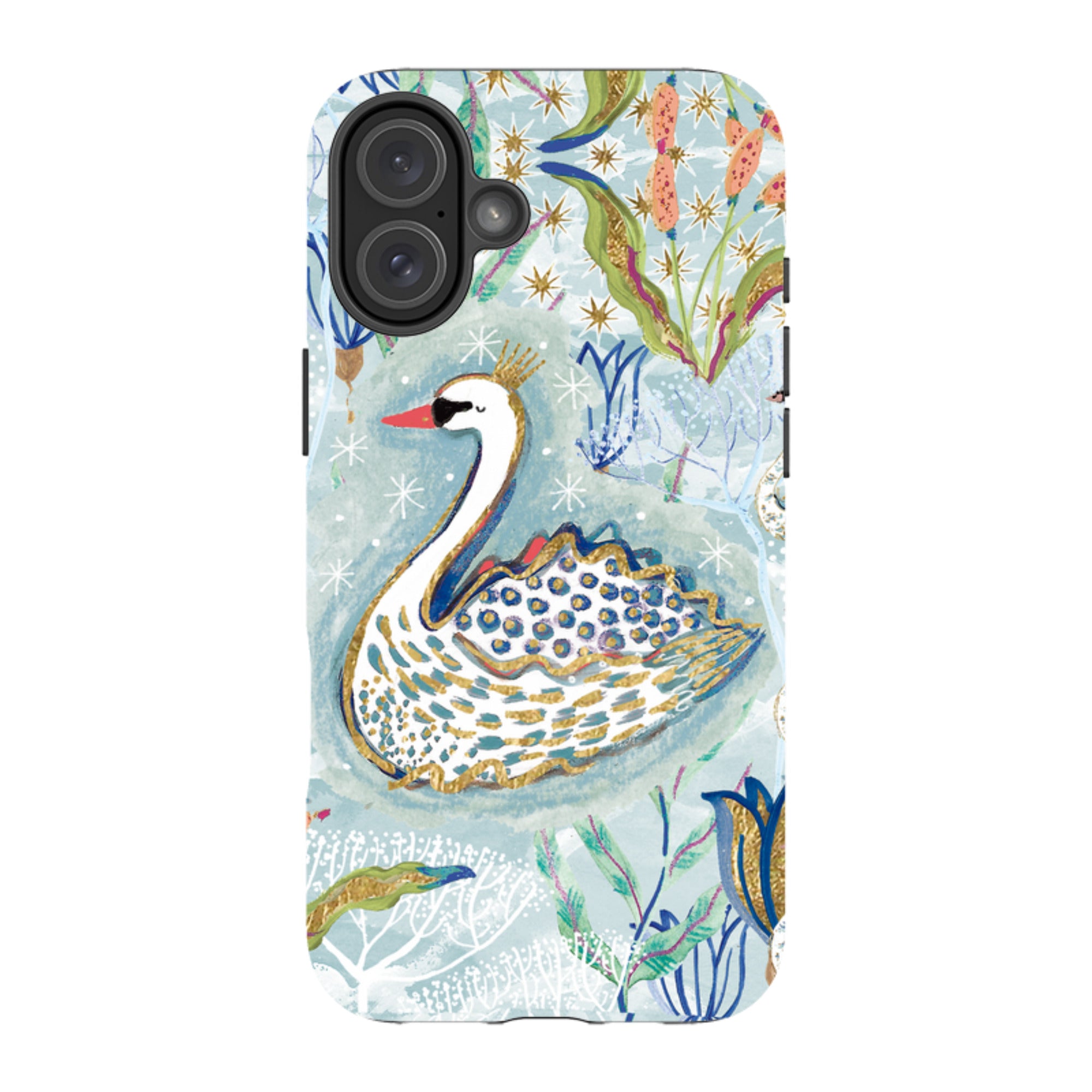 iPhone Tough Case - Seven Swans I By Emma Frances Grant