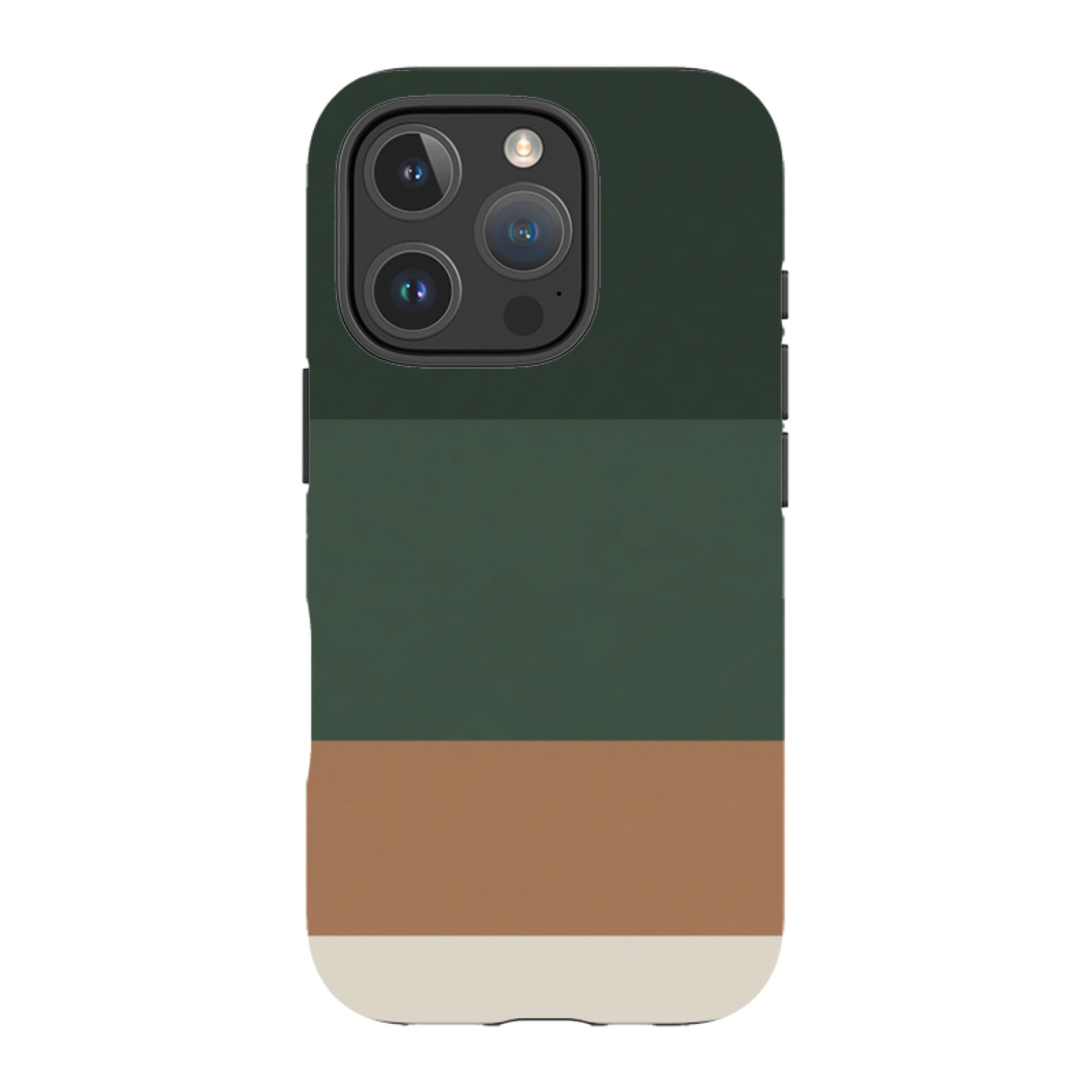 iPhone MagSafe Tough Case - Terracotta and Green Gradient