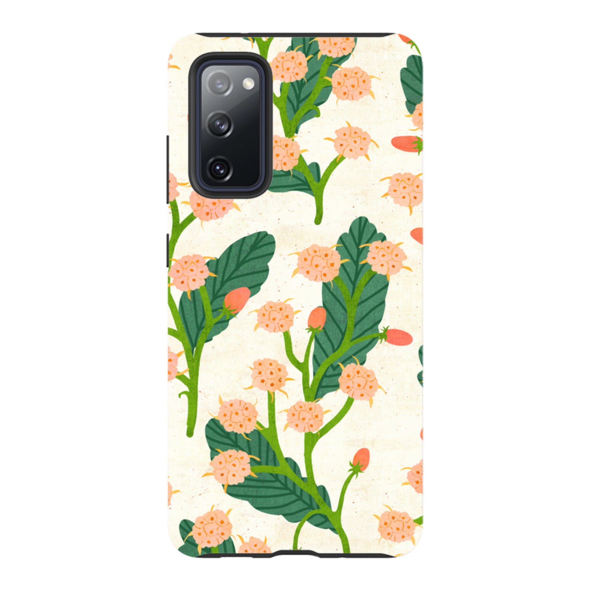 Samsung Tough Case - Summer Seeds Cream By Katherine Quinn