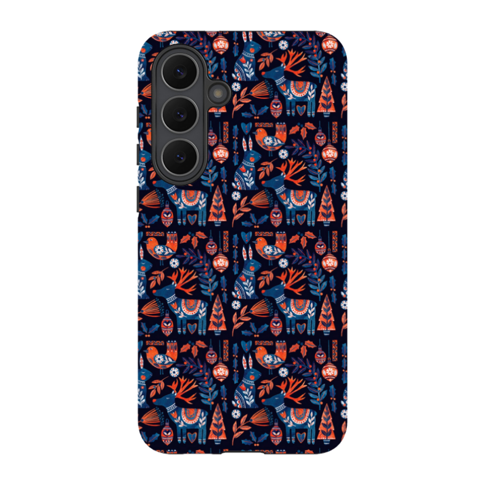 Samsung Tough Case - Scandi Animals Dark By Tracey English