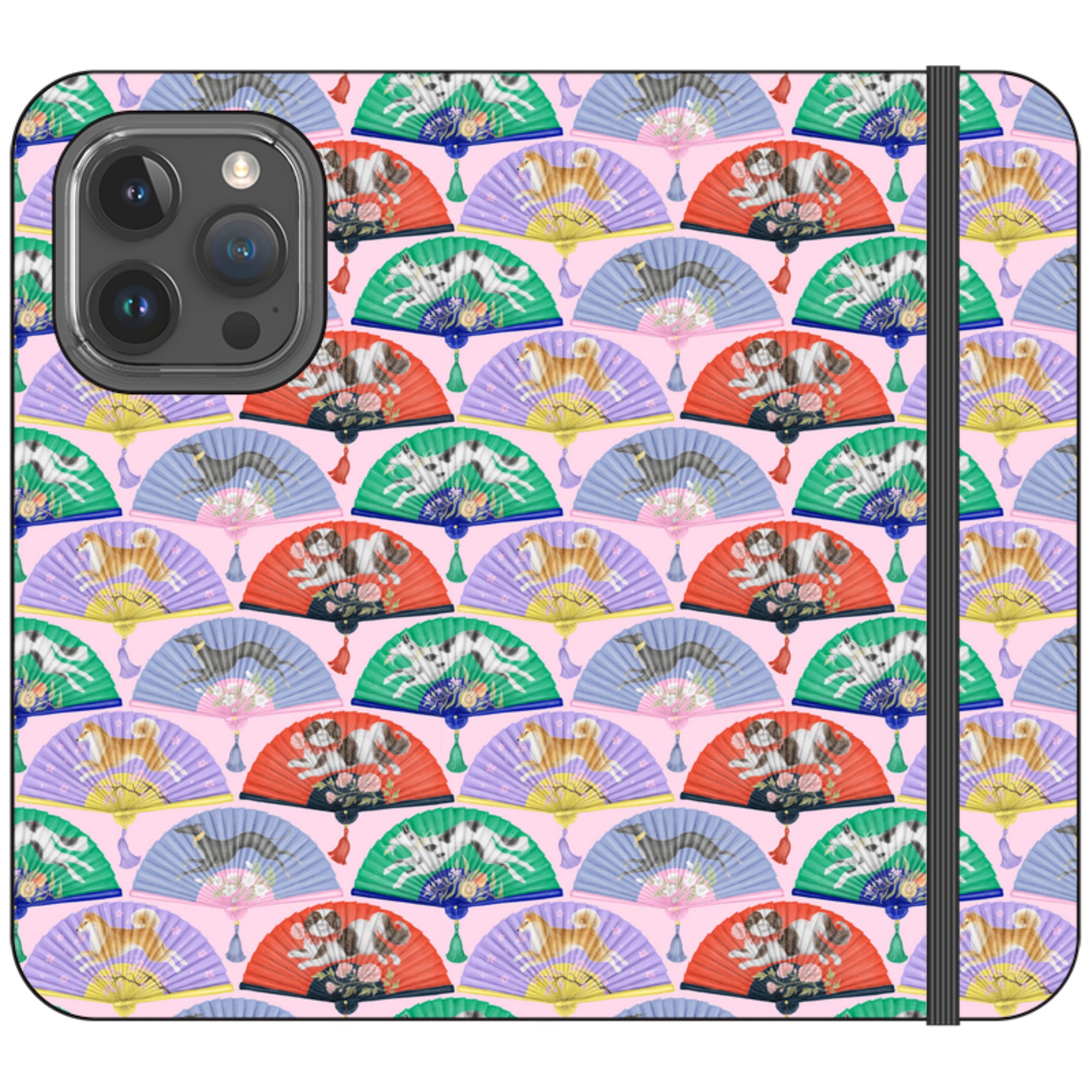 Dog Fan Wallet Case By Catherine Rowe
