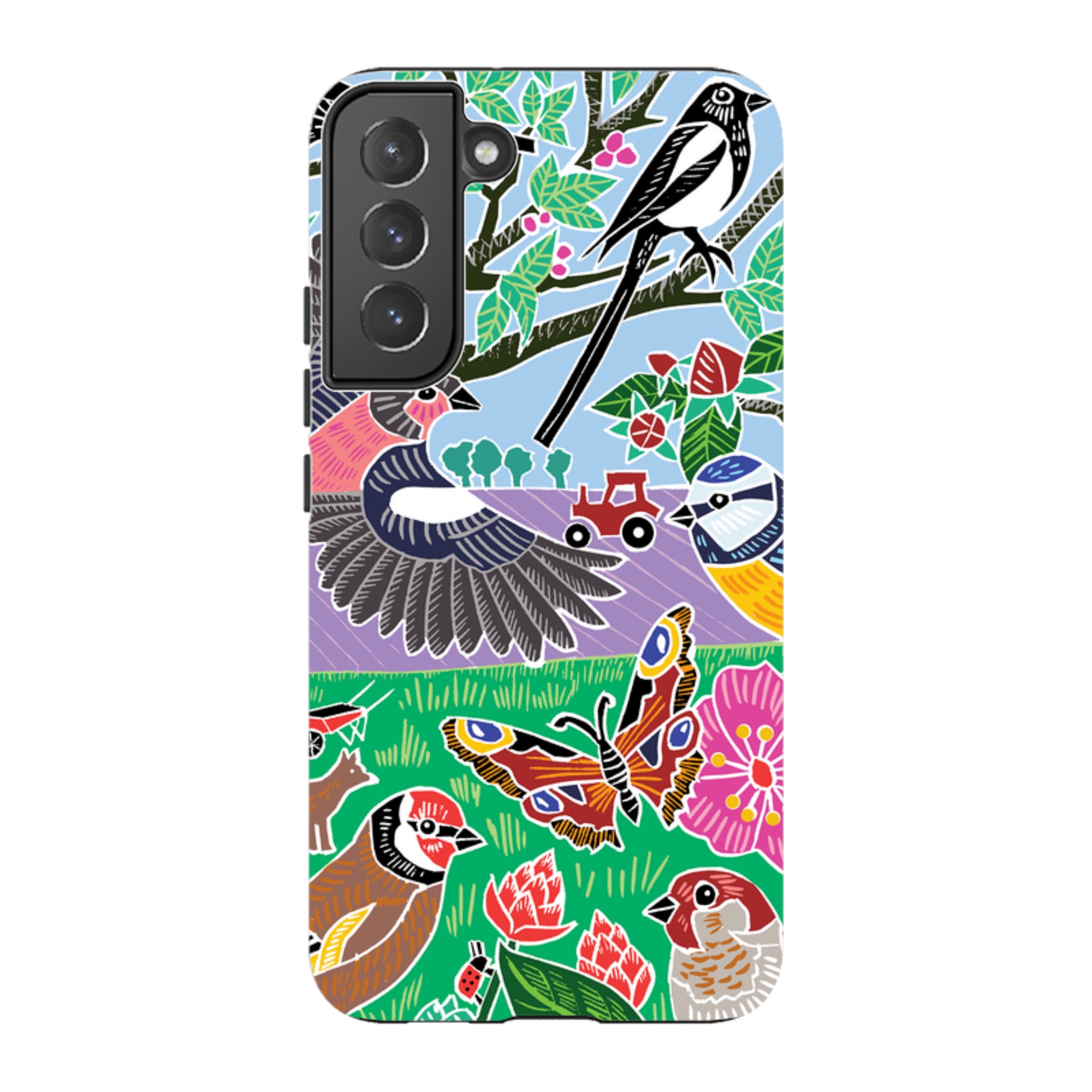 Samsung Tough Case - Garden Bird Jigsaw B By Kate Heiss