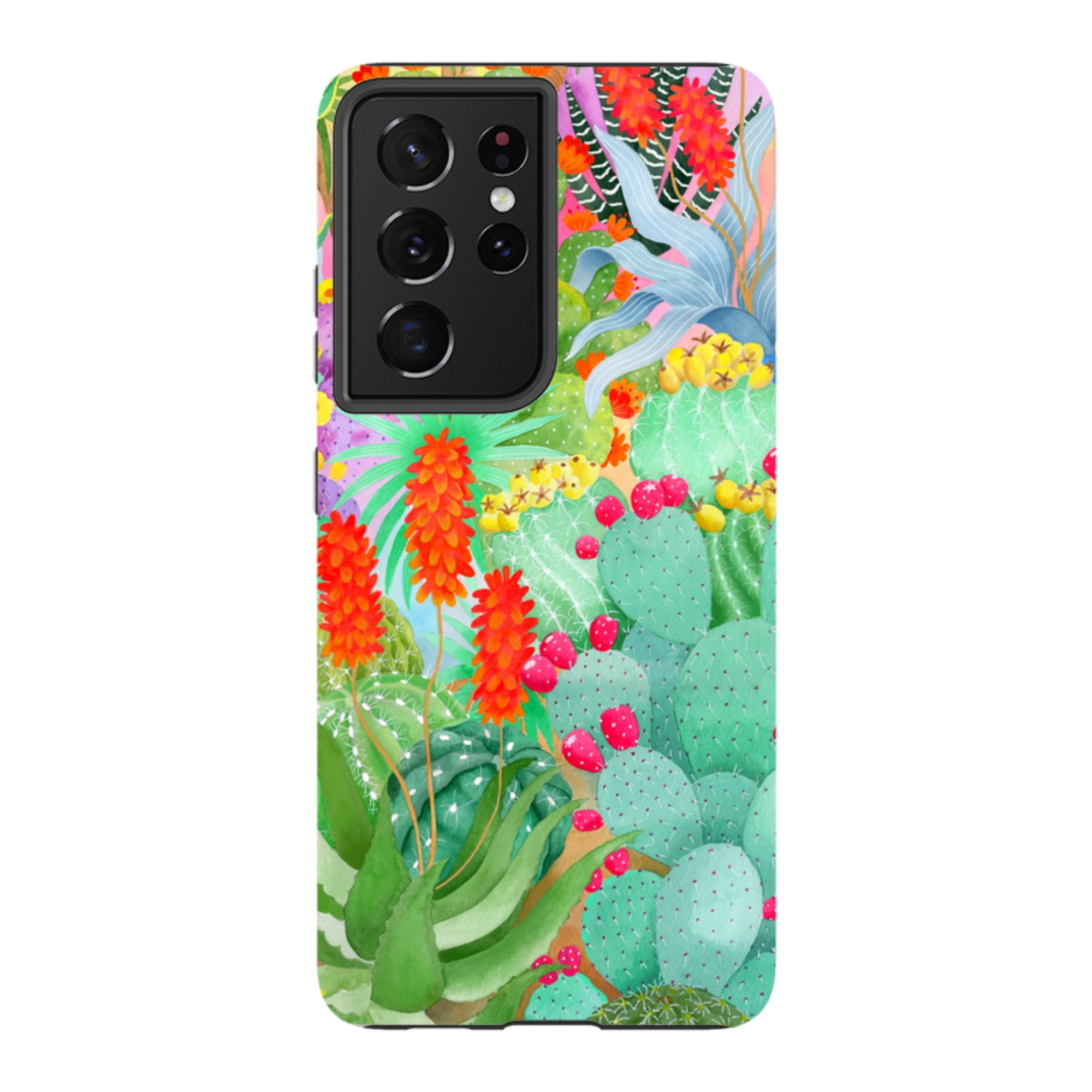 Samsung Tough Case - Cactus By Bex Parkin