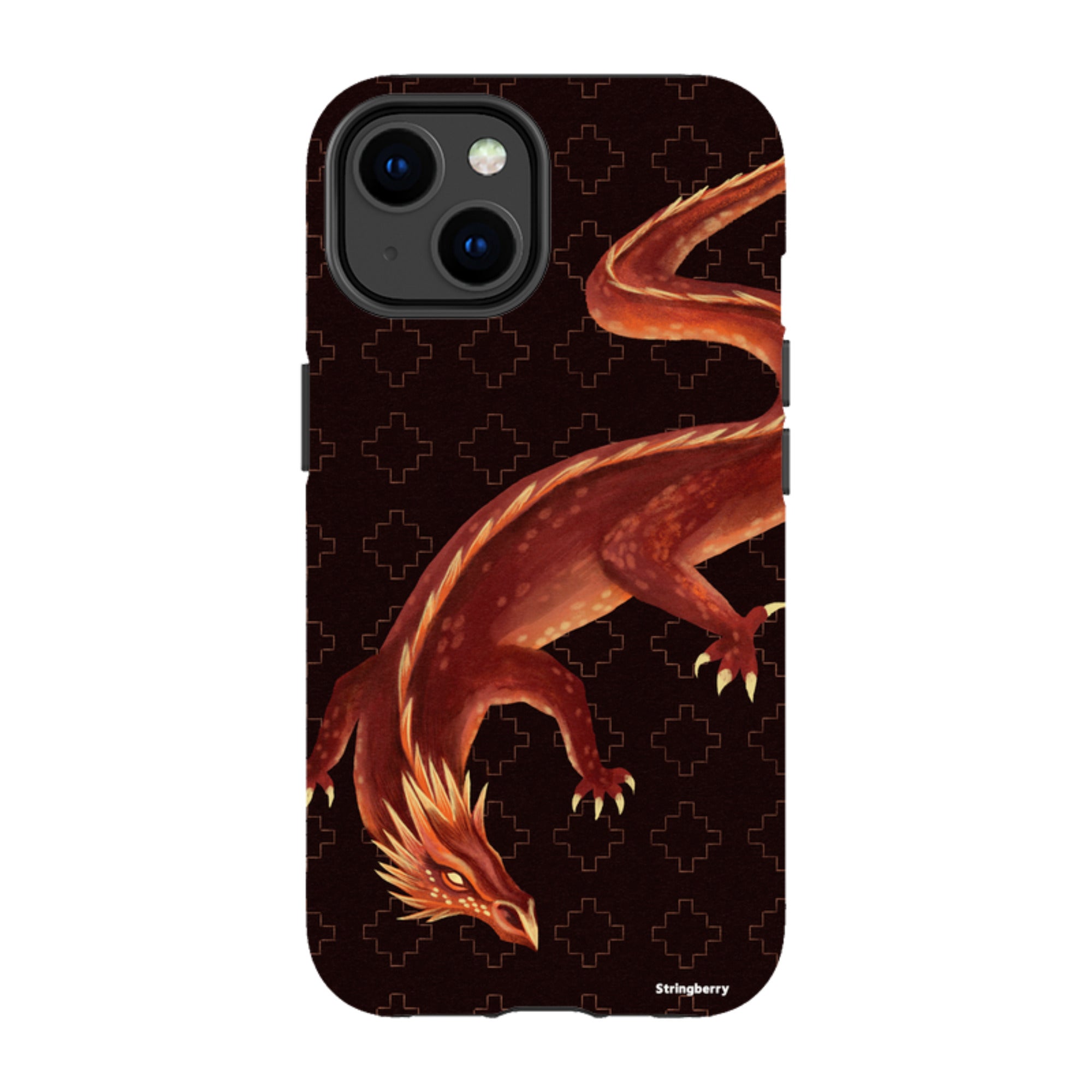 iPhone MagSafe Tough Case - Beowulf Dragon By Anna Stead