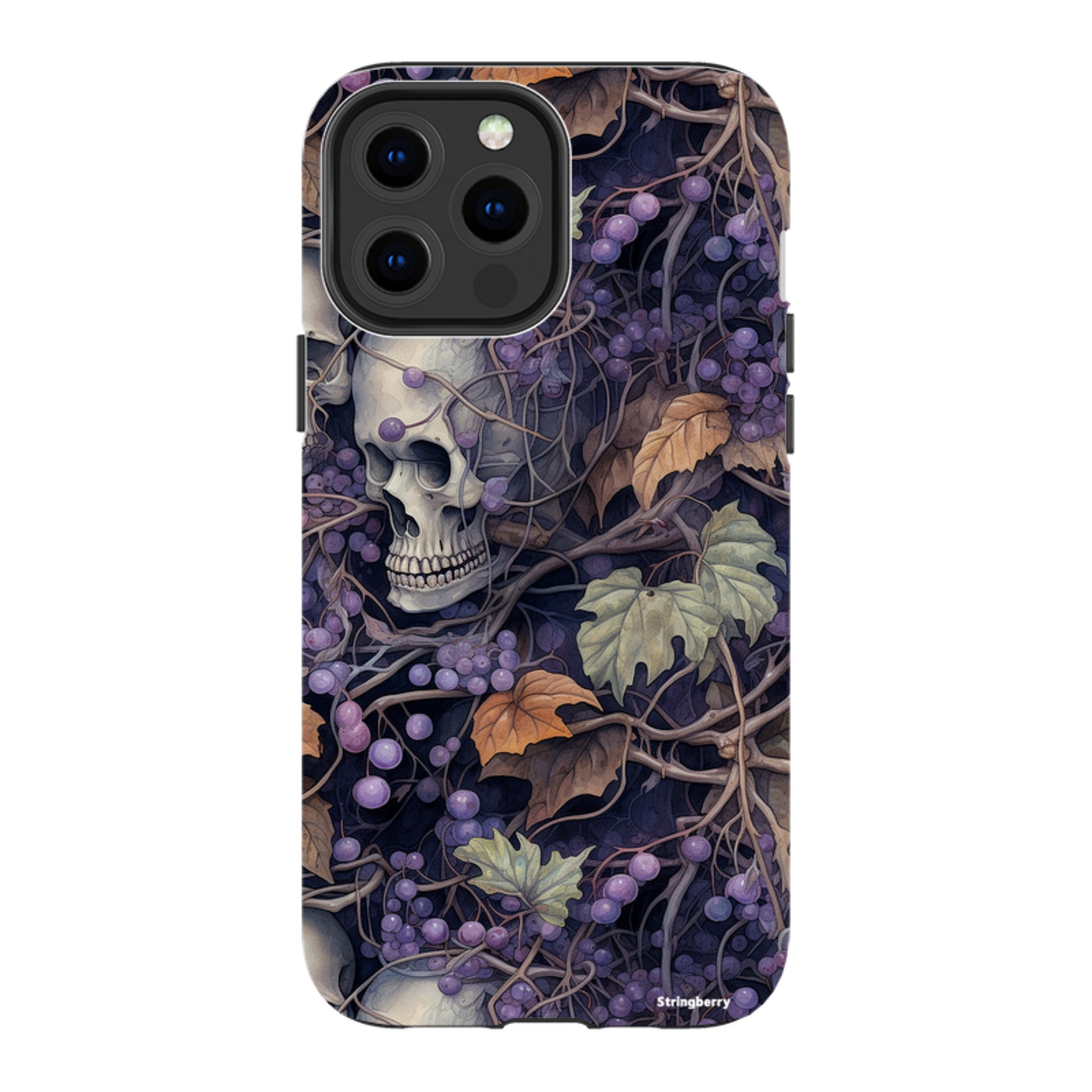 iPhone MagSafe Tough Case - Grape Skull