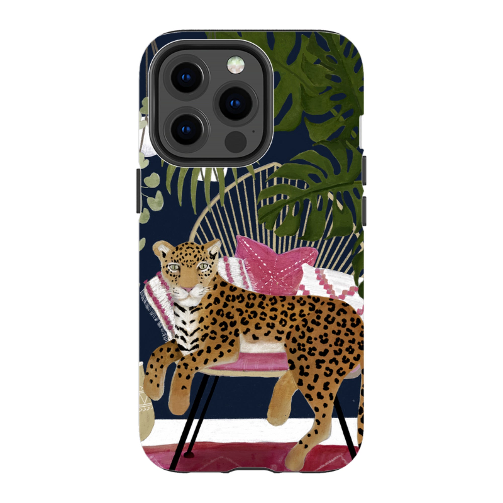 iPhone MagSafe Tough Case - Boho Leopard By Bex Parkin