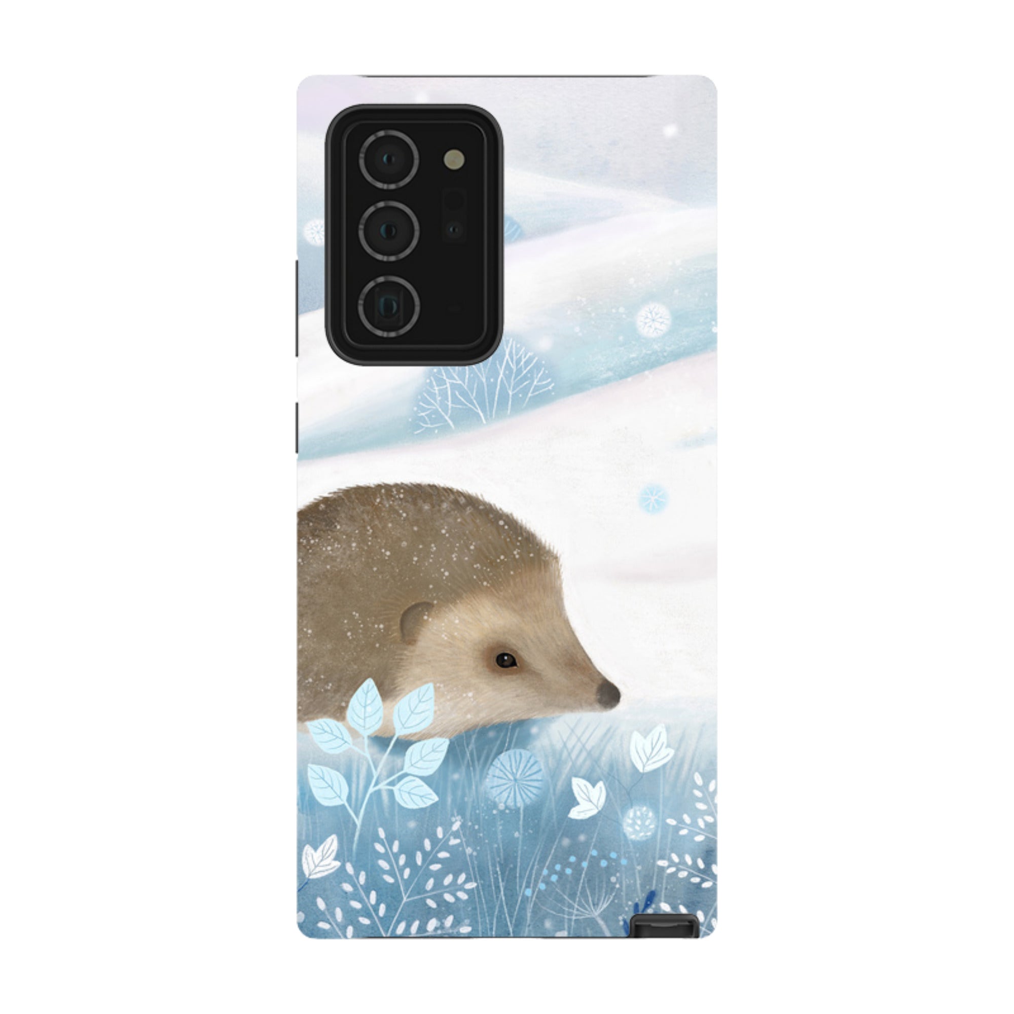 Samsung Tough Case - Winter Hedgehog By Bex Parkin