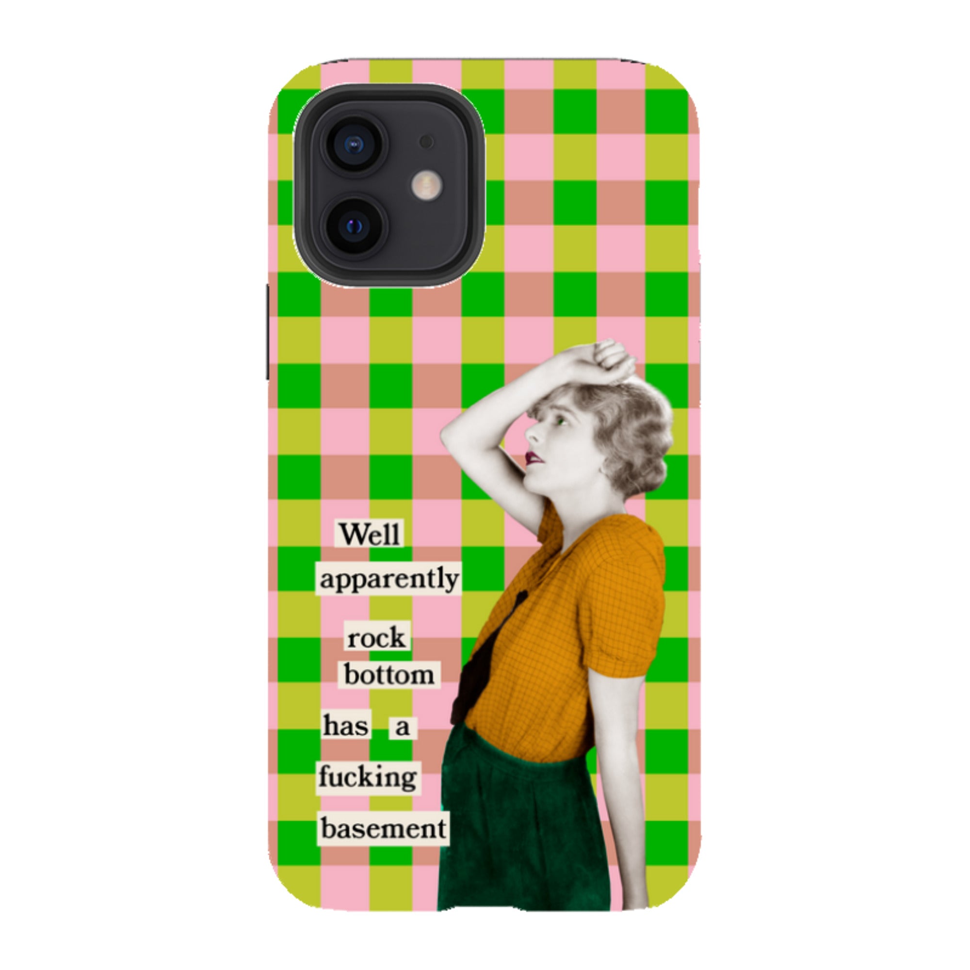 iPhone Tough Case - Rock Bottom By Clare Jordan