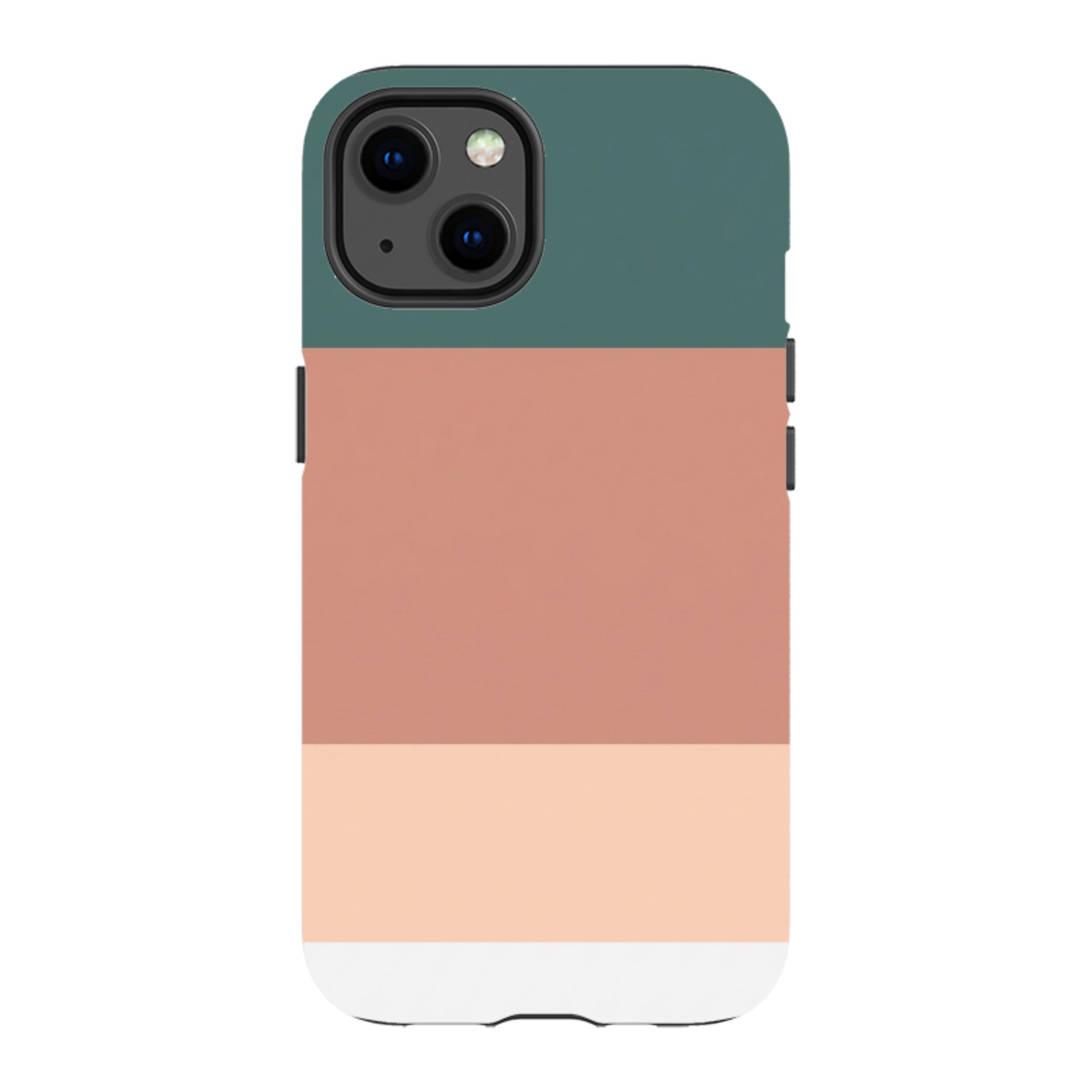 iPhone MagSafe Tough Case - Muted Teal Gradient