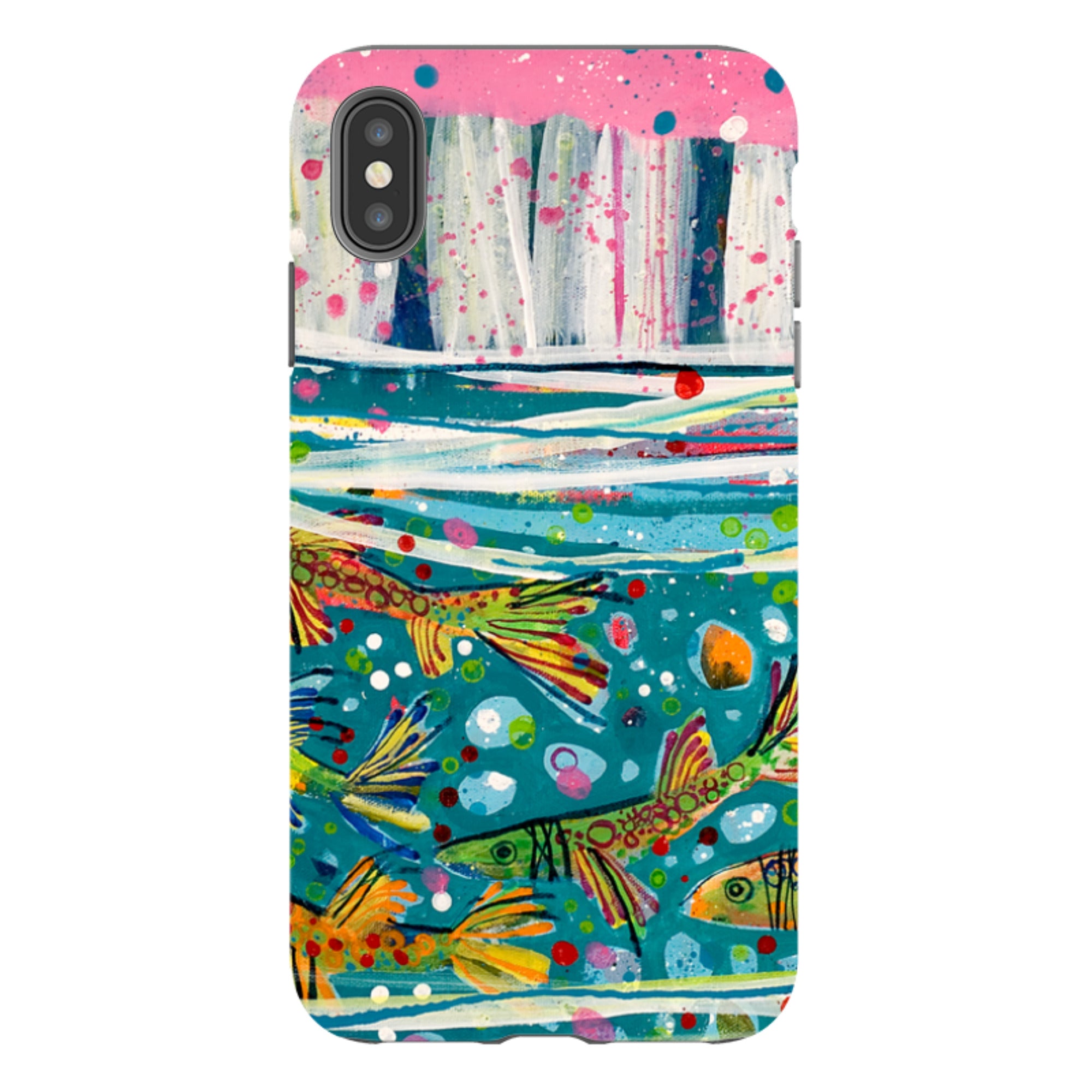 iPhone Tough Case - Something Fishy By Claire West