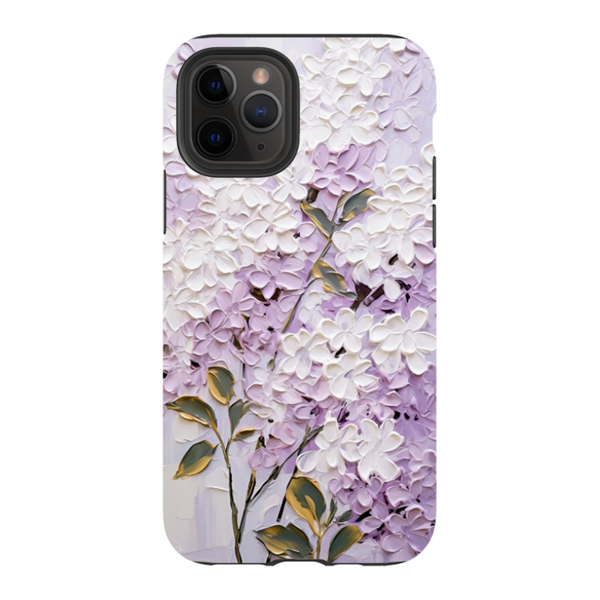 iPhone Tough Case - Purple Floral II