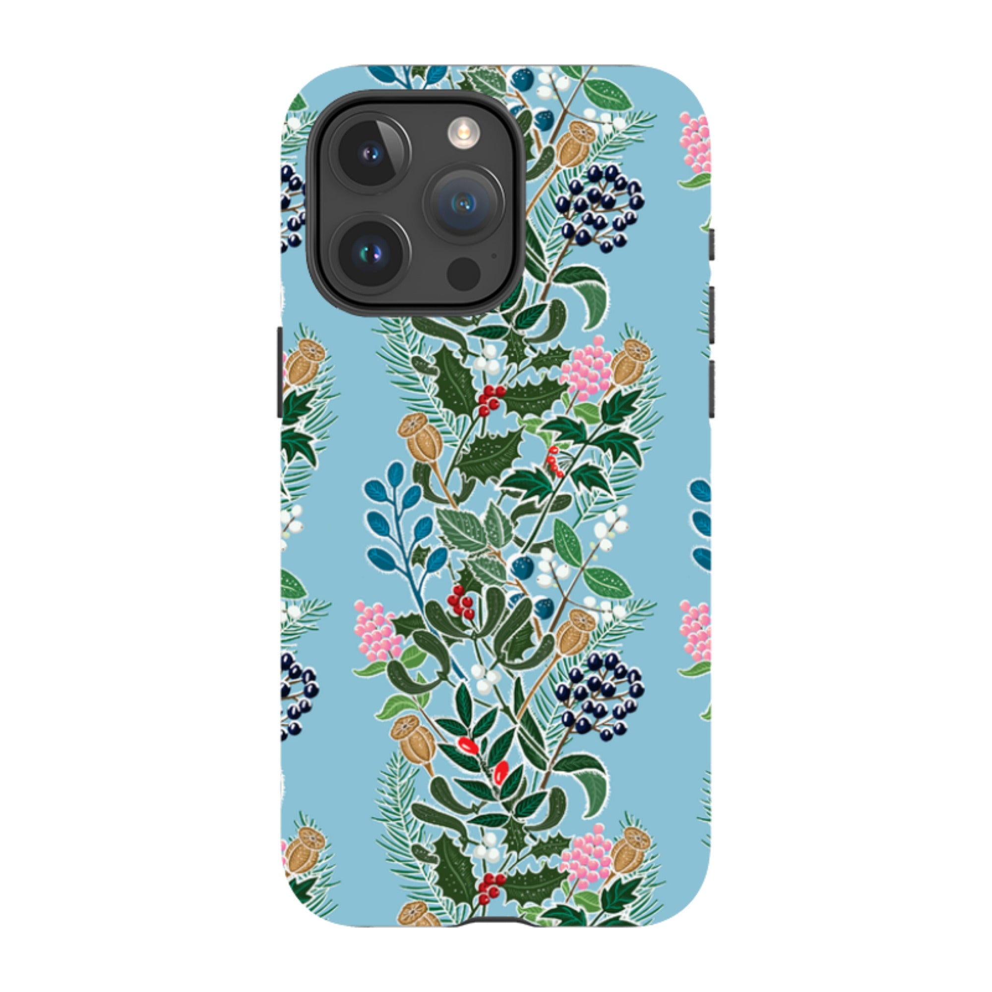 iPhone Tough Case - Winter Hedge-2 By kate Heiss