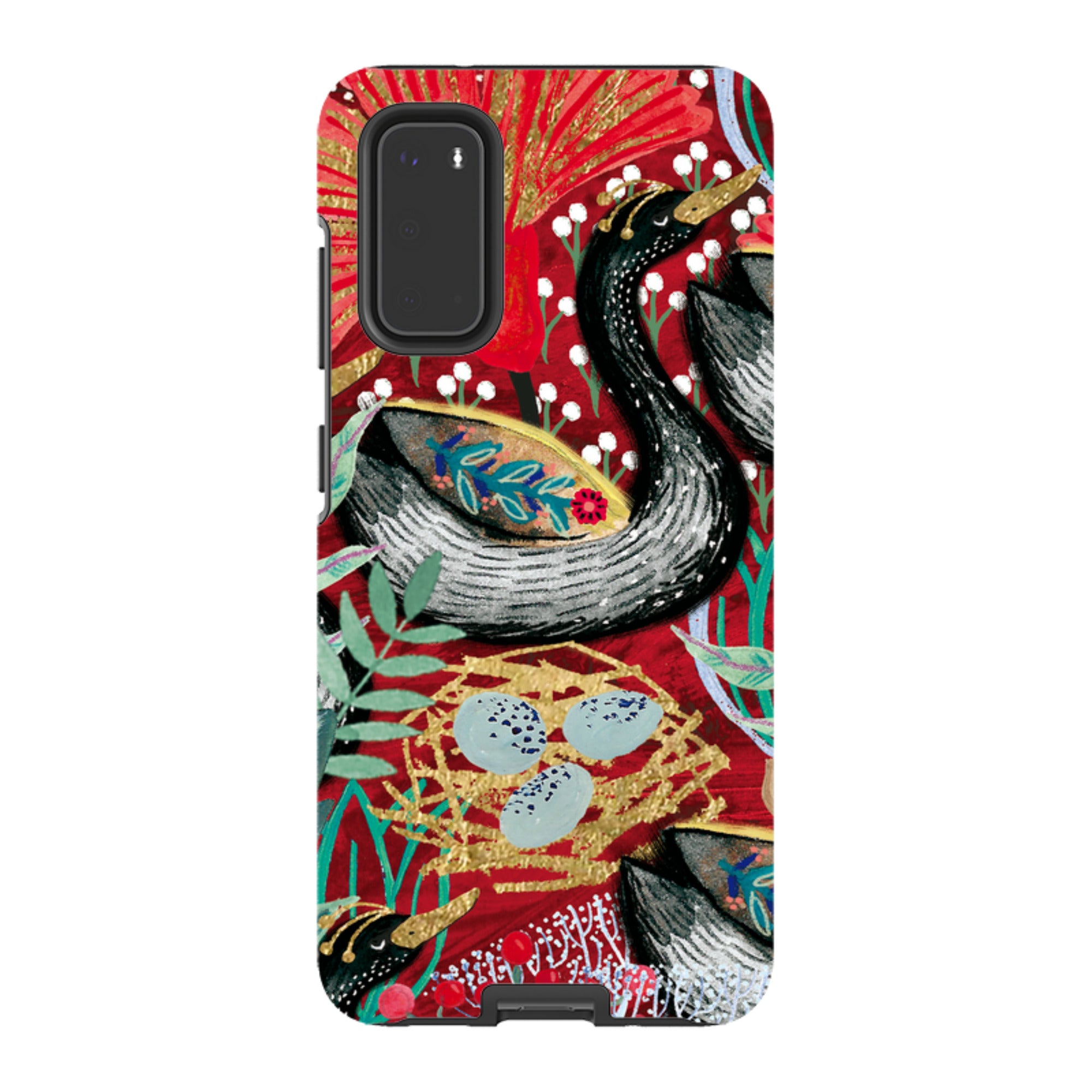 Samsung Tough Case - Eight Geese A Laying By Emma Frances Grant