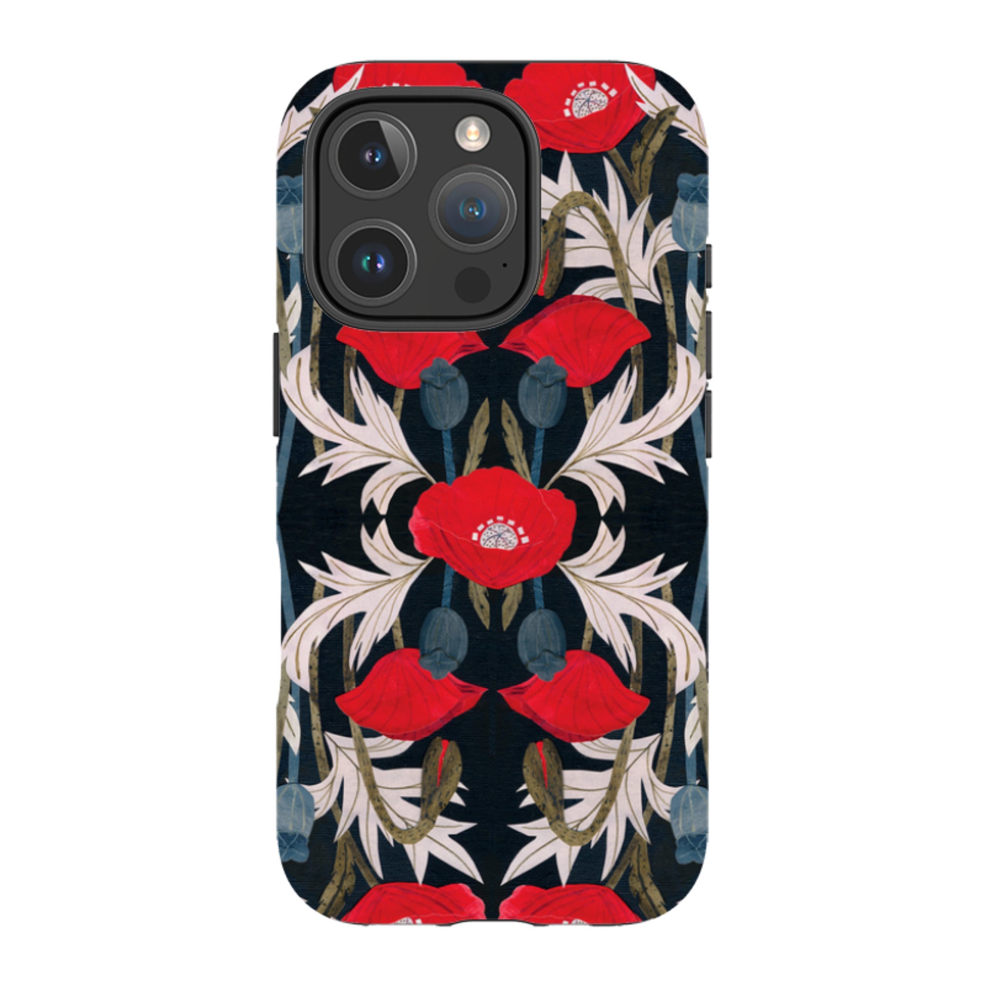 iPhone MagSafe Tough Case - Poppy By Tracey English