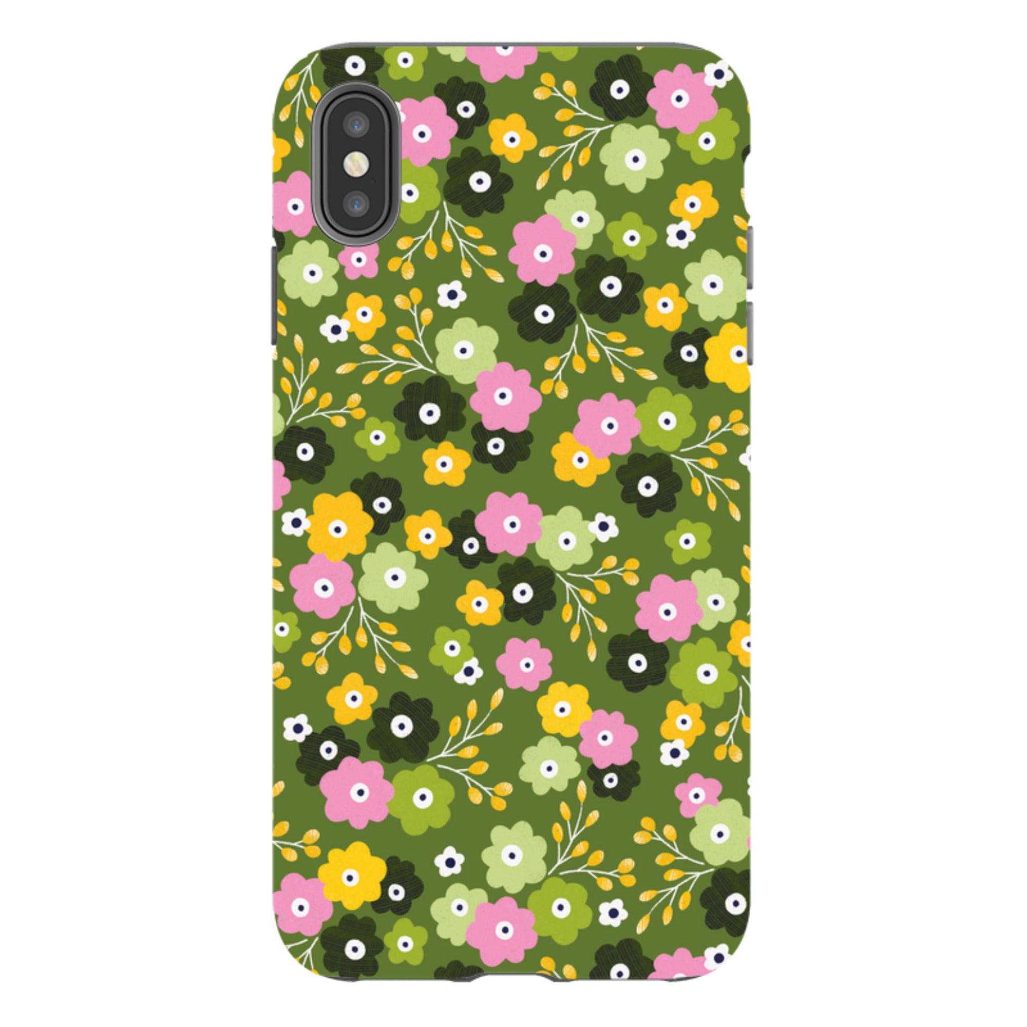 iPhone Tough Case - Cherry Blossom II By Ali Brookes