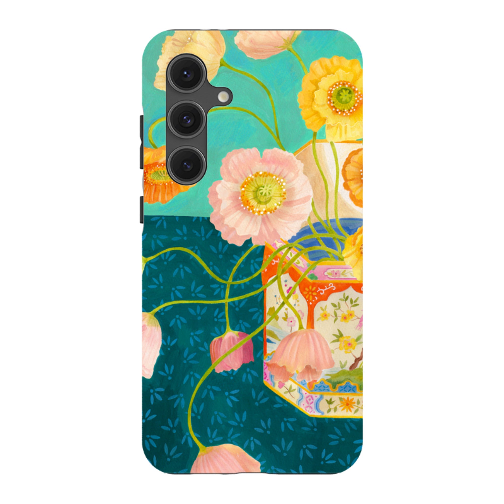 Samsung Tough Case - Poppies By Bex Parkin